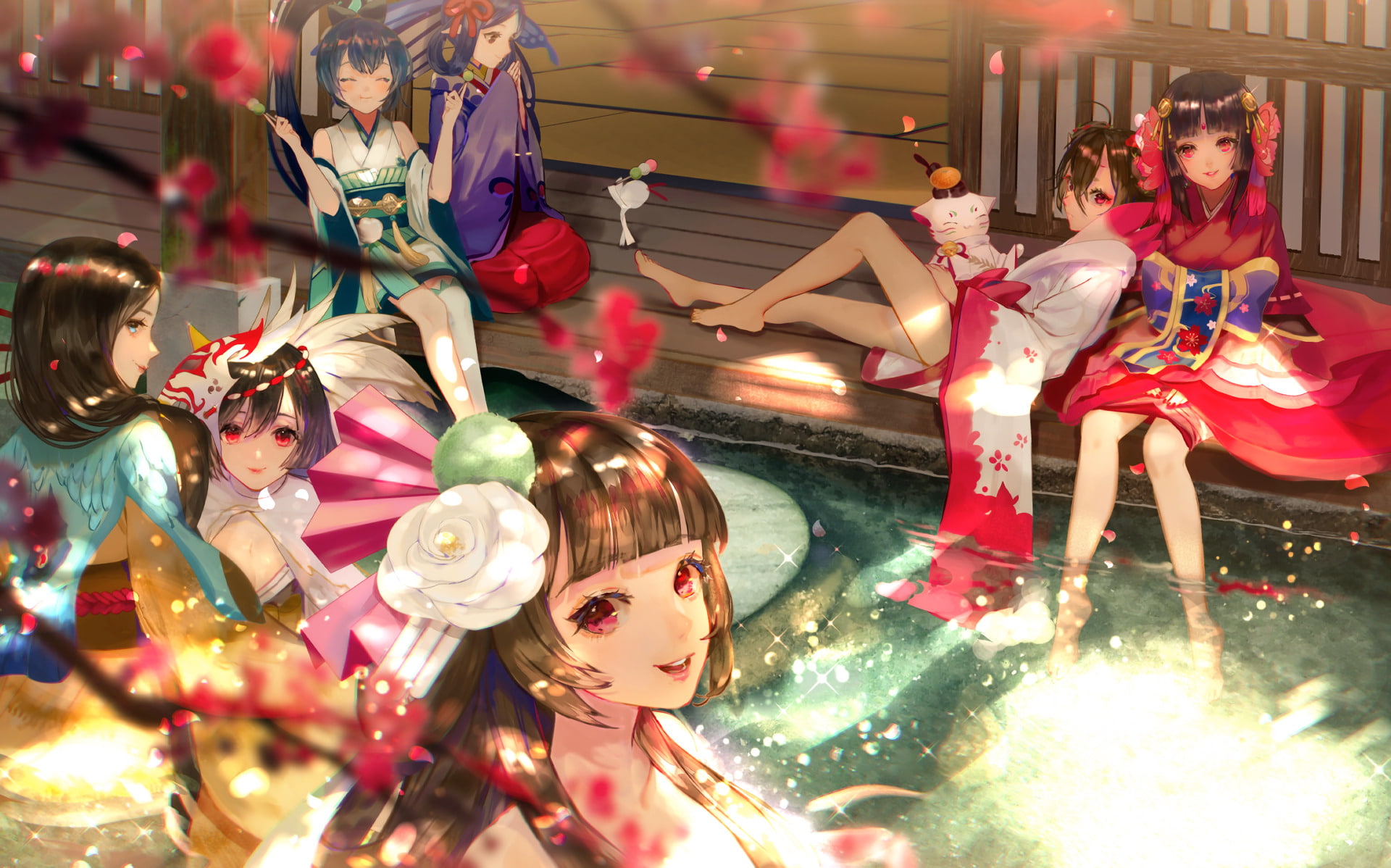 Onmyouji, Anime, 1080P, HD Wallpaper