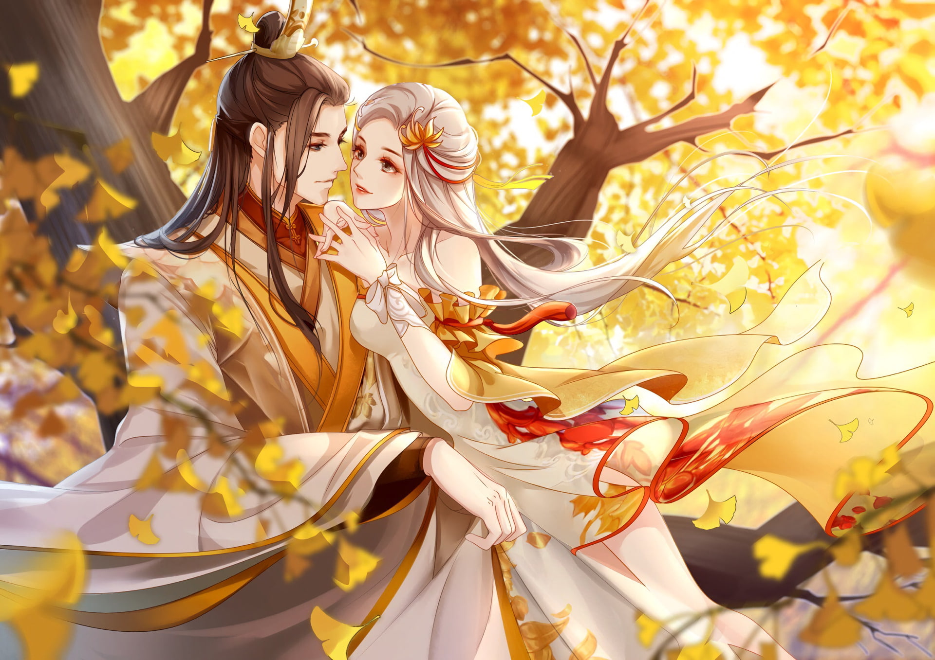 1080P, Anime, Onmyouji, HD Wallpaper
