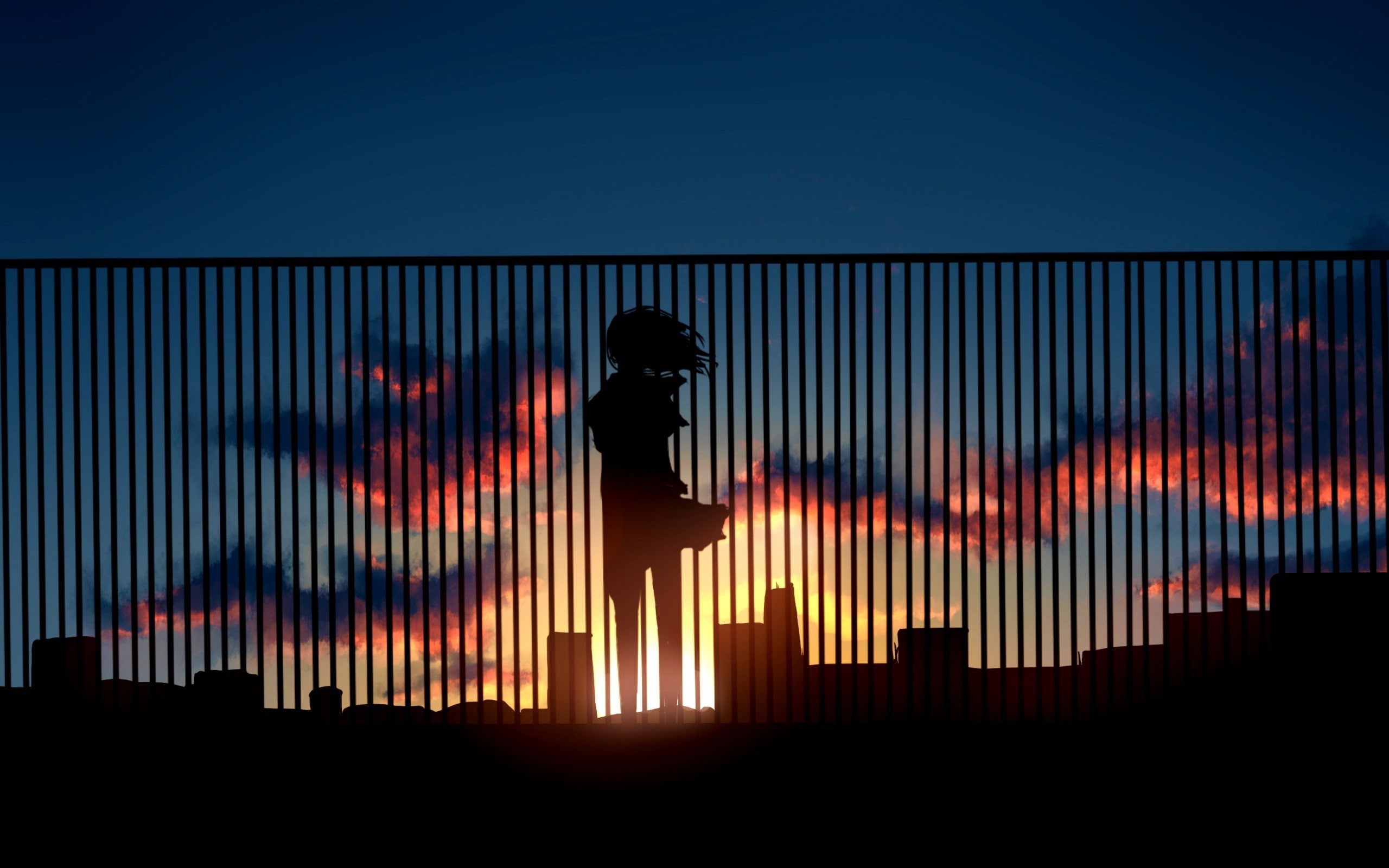 Jaymes Young, Fragments, 2K, Anime Girl, HD Wallpaper