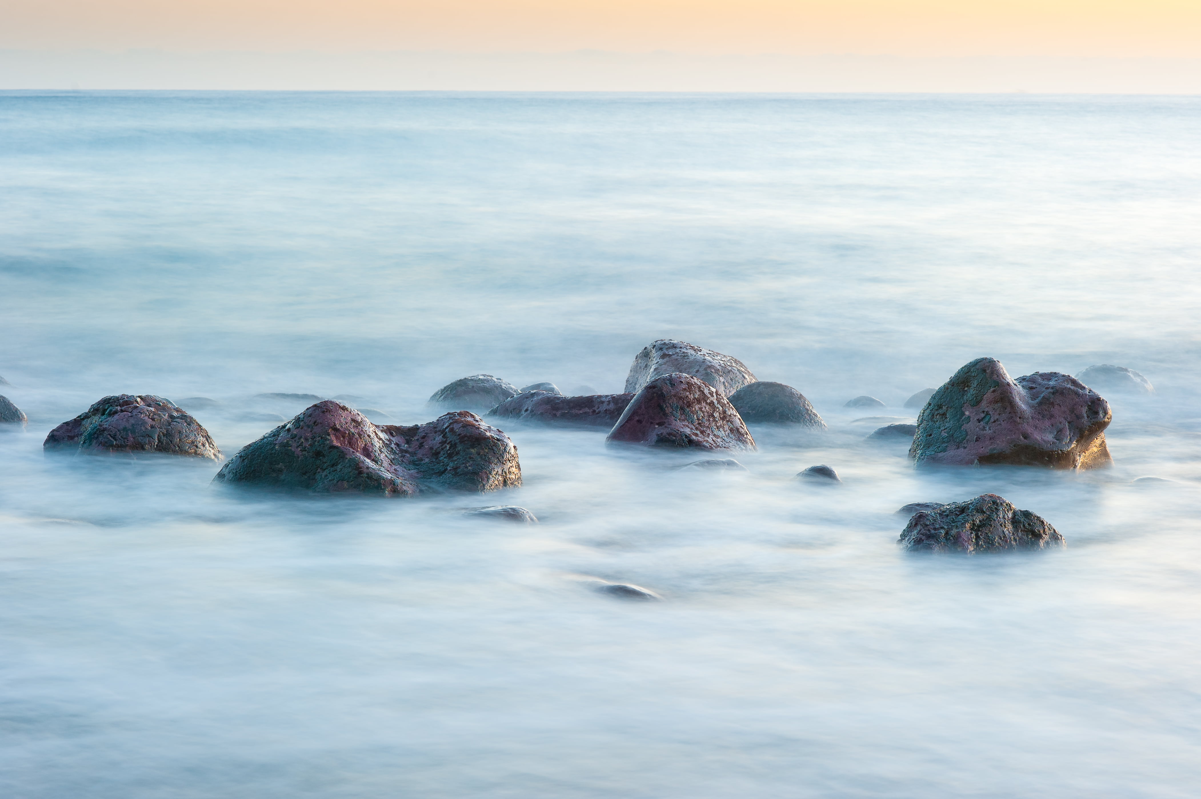 color, II, long exposure, beach, Portugal, sea, black, scenics, wave, coast, day, Madeira, Meer, water, time, body, Slow Motion, landscape, body of water, HD Wallpaper