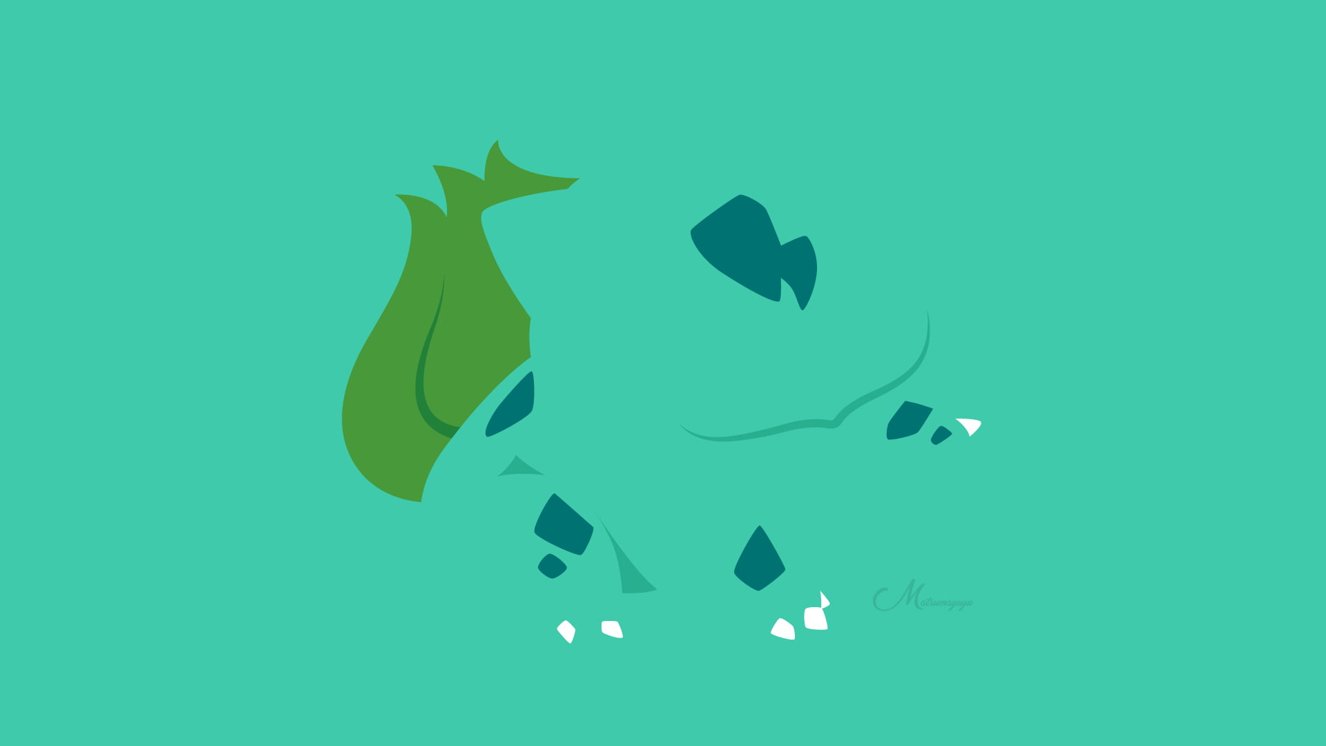 Pokémon Adventures, 1080P, Pokémon, Vector, Minimalist, Bulbasaur (Pokémon), HD Wallpaper