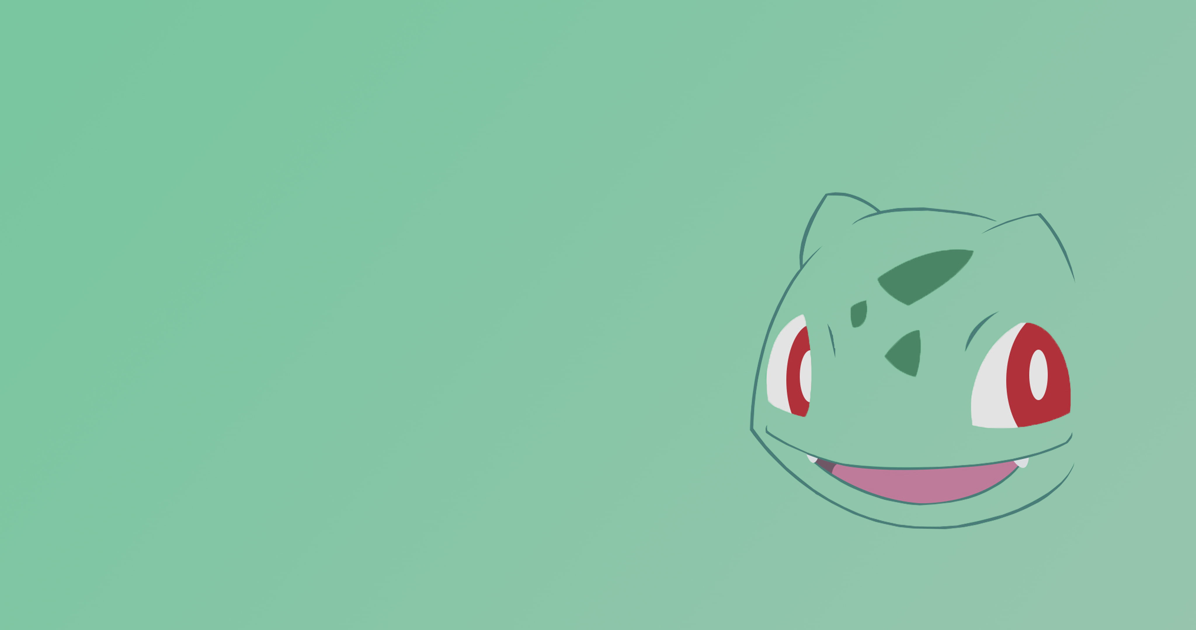 4K, Bulbasaur (Pokémon), Minimalist, Green, Pokémon, HD Wallpaper