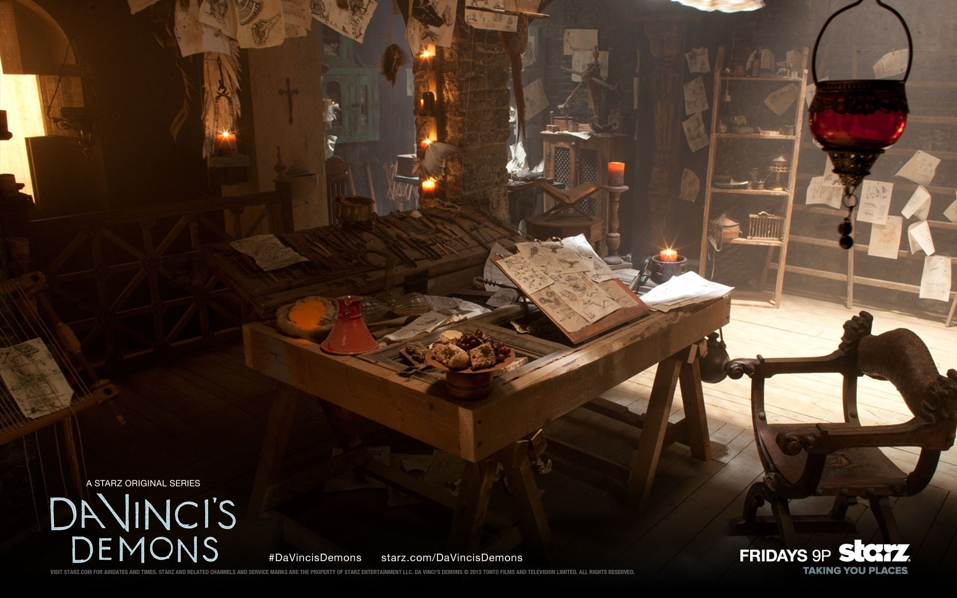 1080P, Da Vincis Demons, TV Show, HD Wallpaper