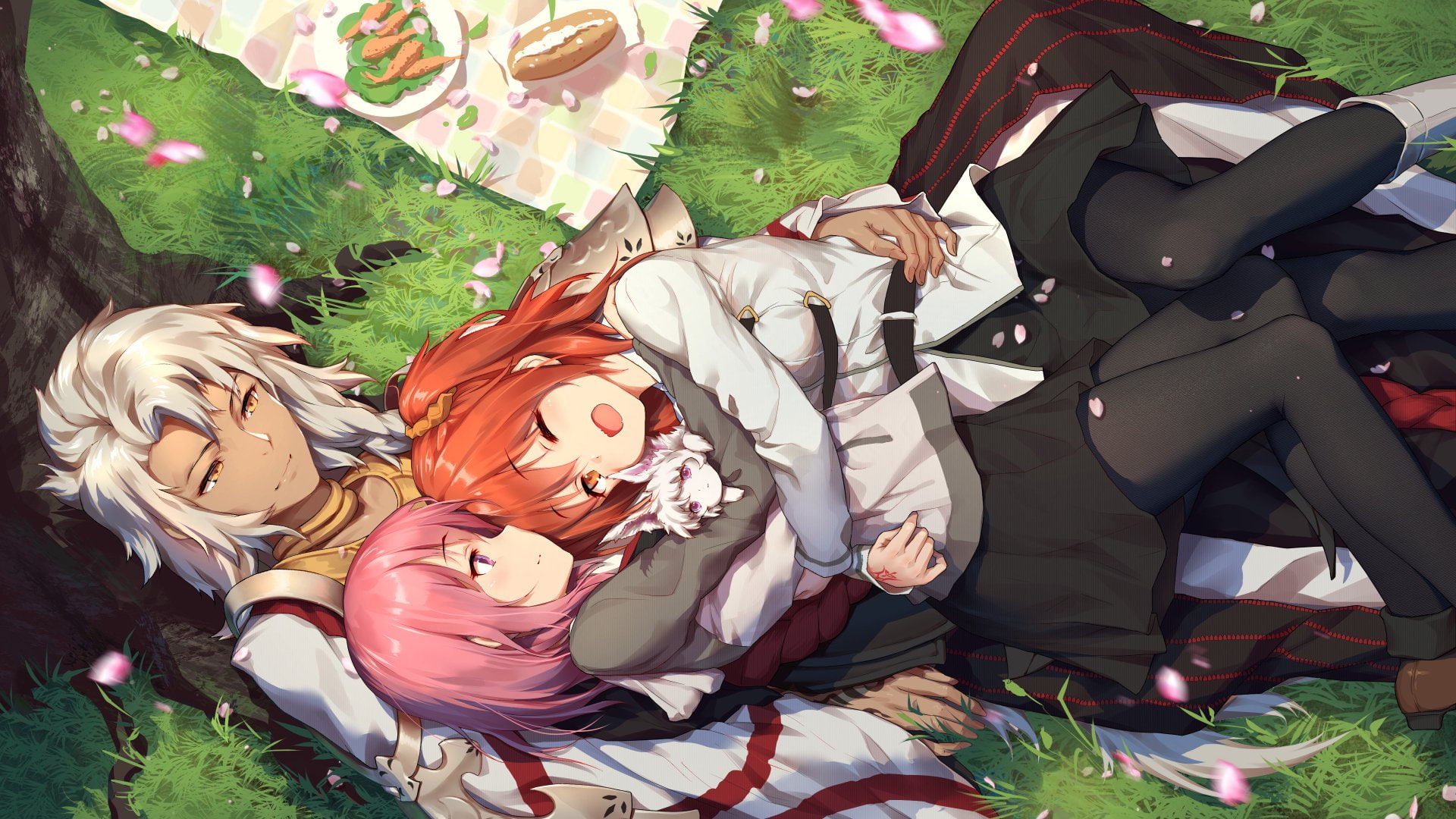 1080P, Fate/Grand Order, Fujimaru Ritsuka, Solomon (Fate/Grand Order), Fate Series, Mashu Kyrielight, HD Wallpaper
