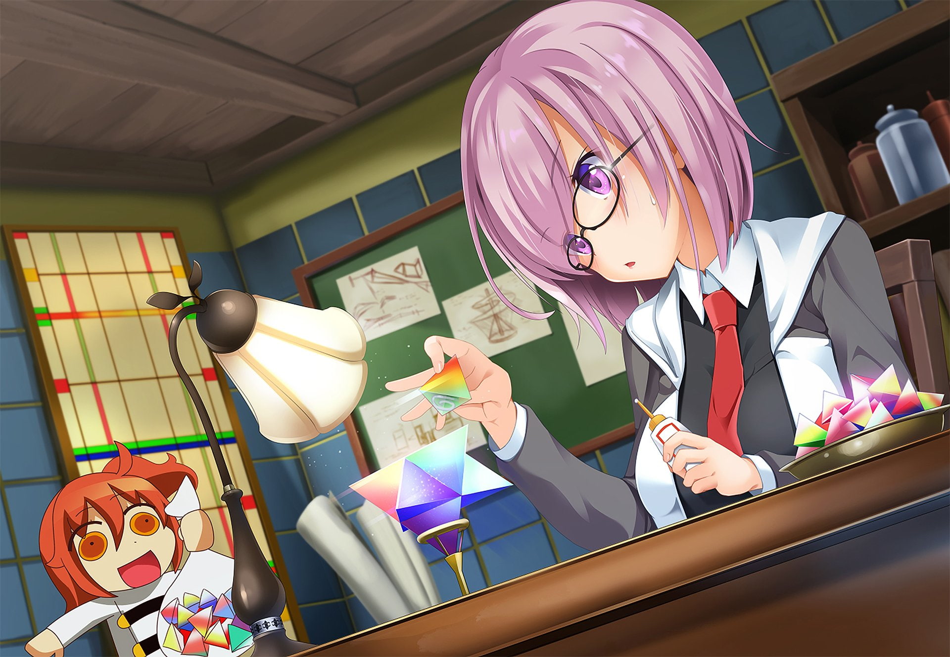Fate/Grand Order, Mashu Kyrielight, Fate Series, 1080P, Fujimaru Ritsuka, HD Wallpaper