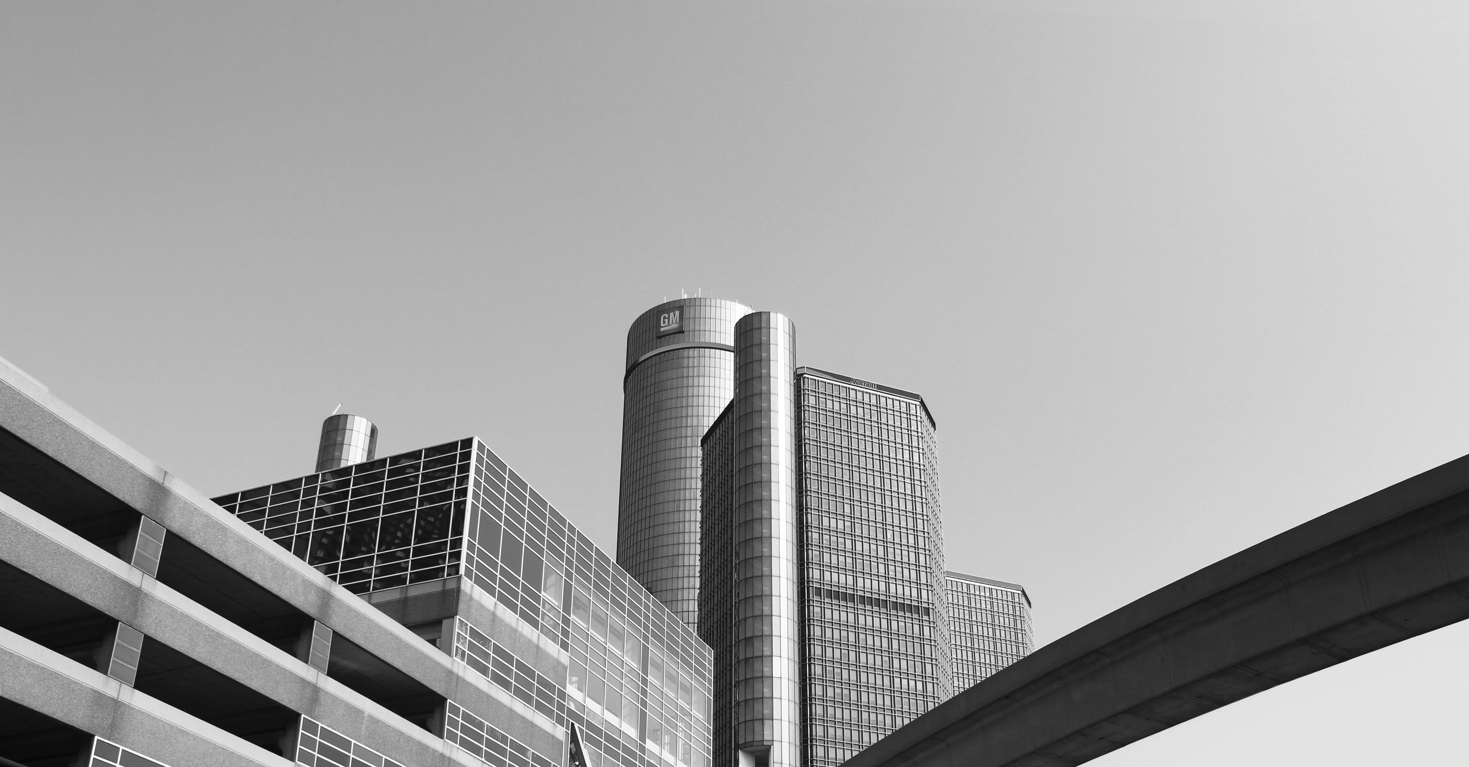 urban Scene, cityscape, office Building, building, cylinder building, financial District, glass building, tall - High, cylinderbuilding, reflection, modern, HD Wallpaper