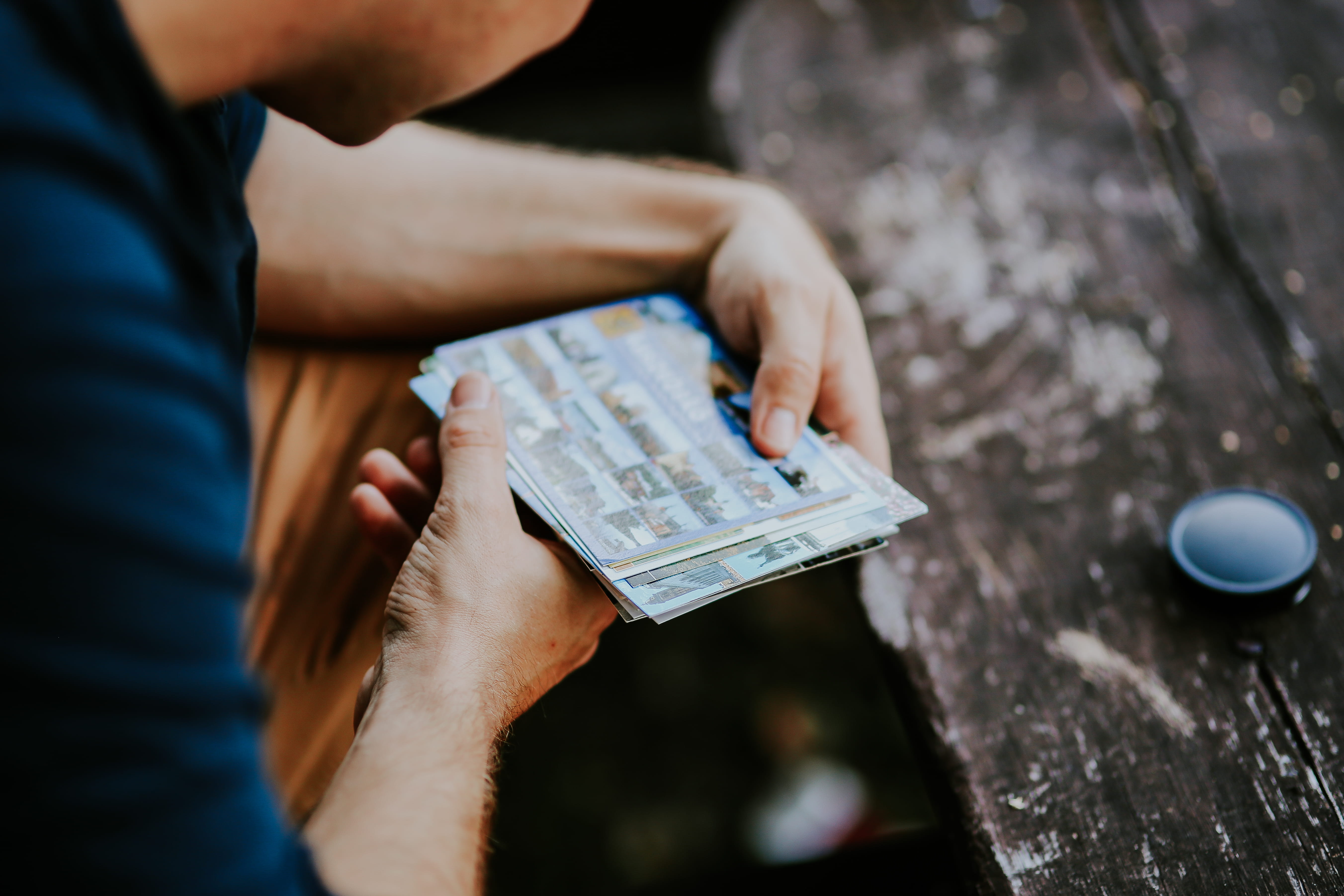 photos, paper Currency, hand, selective focus, looking, adults only, outdoors, 5K, images, finance, communication, men, close-up, business, leisure activity, HD Wallpaper