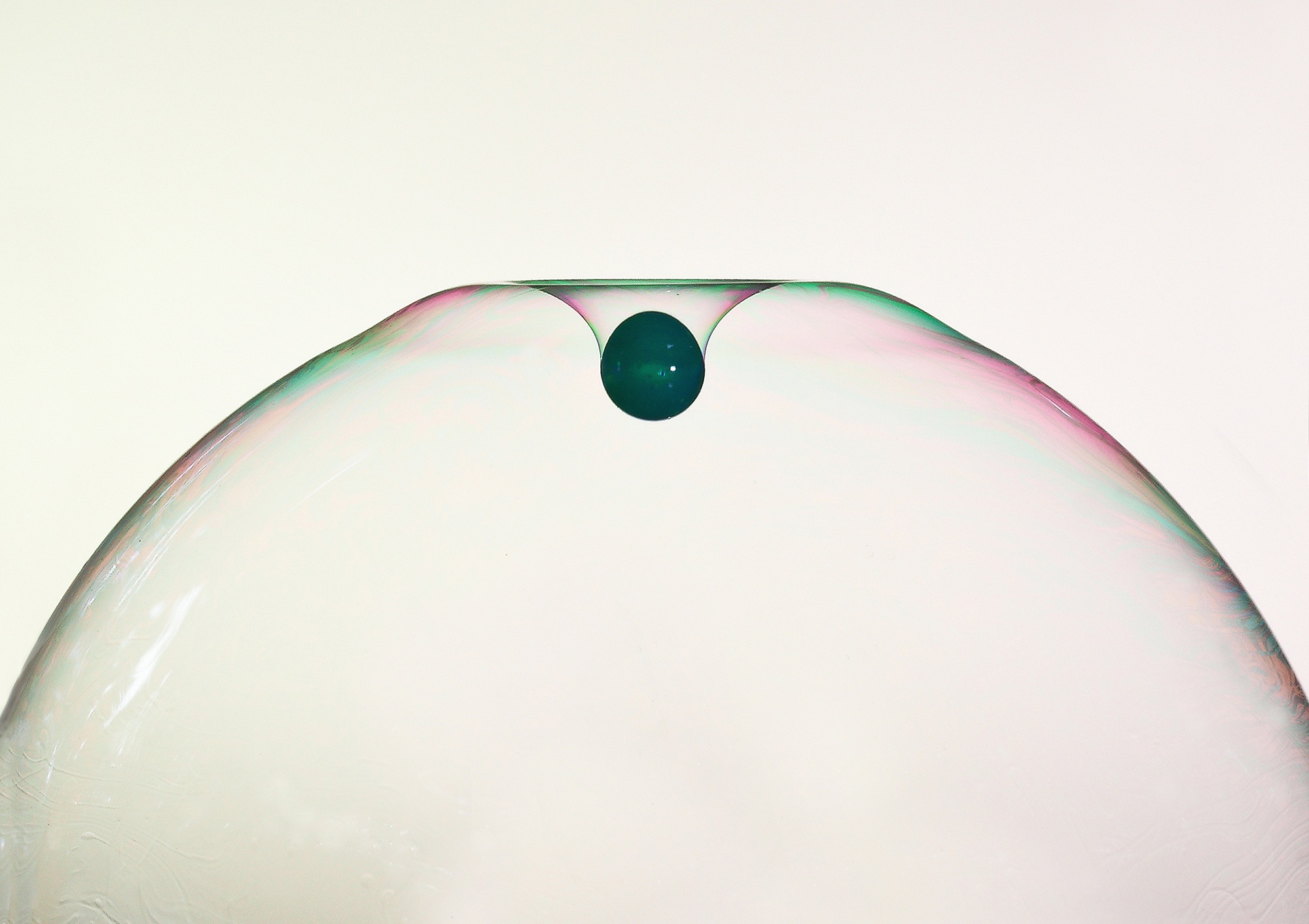 color, beaded, wet, abstract, soap bubble, shiny, drop of water, spray, indoors, white background, copy space, impact, purity, liquid, studio shot, clean, HD Wallpaper