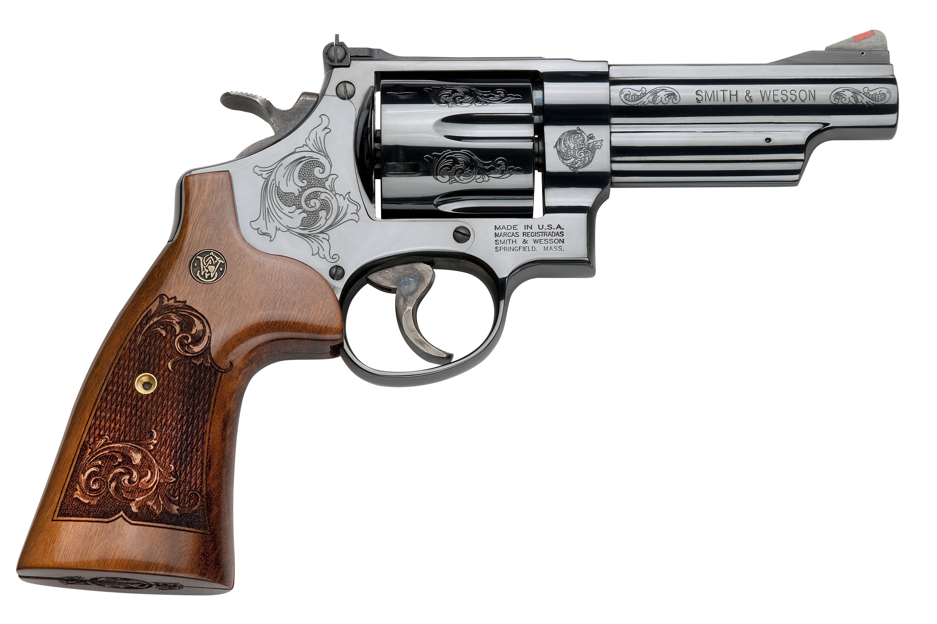 weapon, gun, the past, protection, no people, handgun, indoors, smith and wesson revolver, studio shot, communication, architecture, 2K, cut out, automatic, HD Wallpaper
