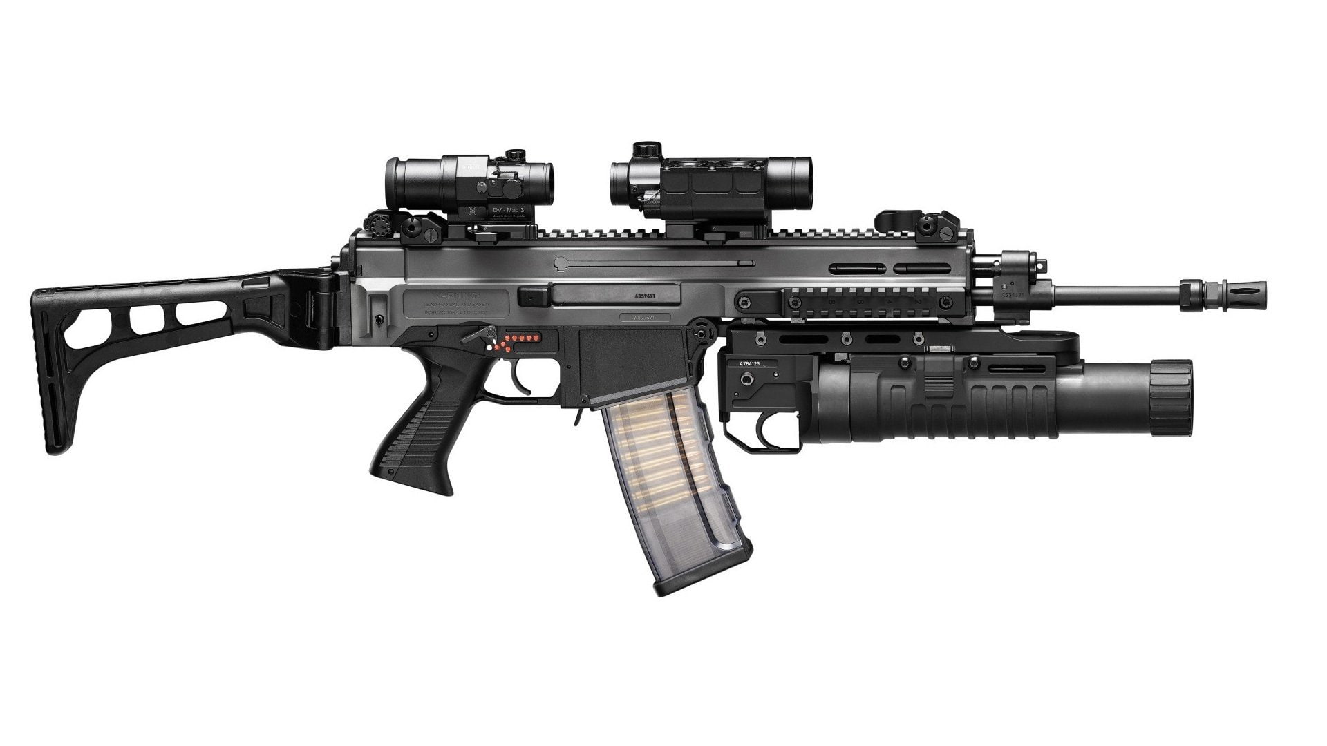 Weapons, Assault Rifle, 1080P, CZ-805 BREN, HD Wallpaper