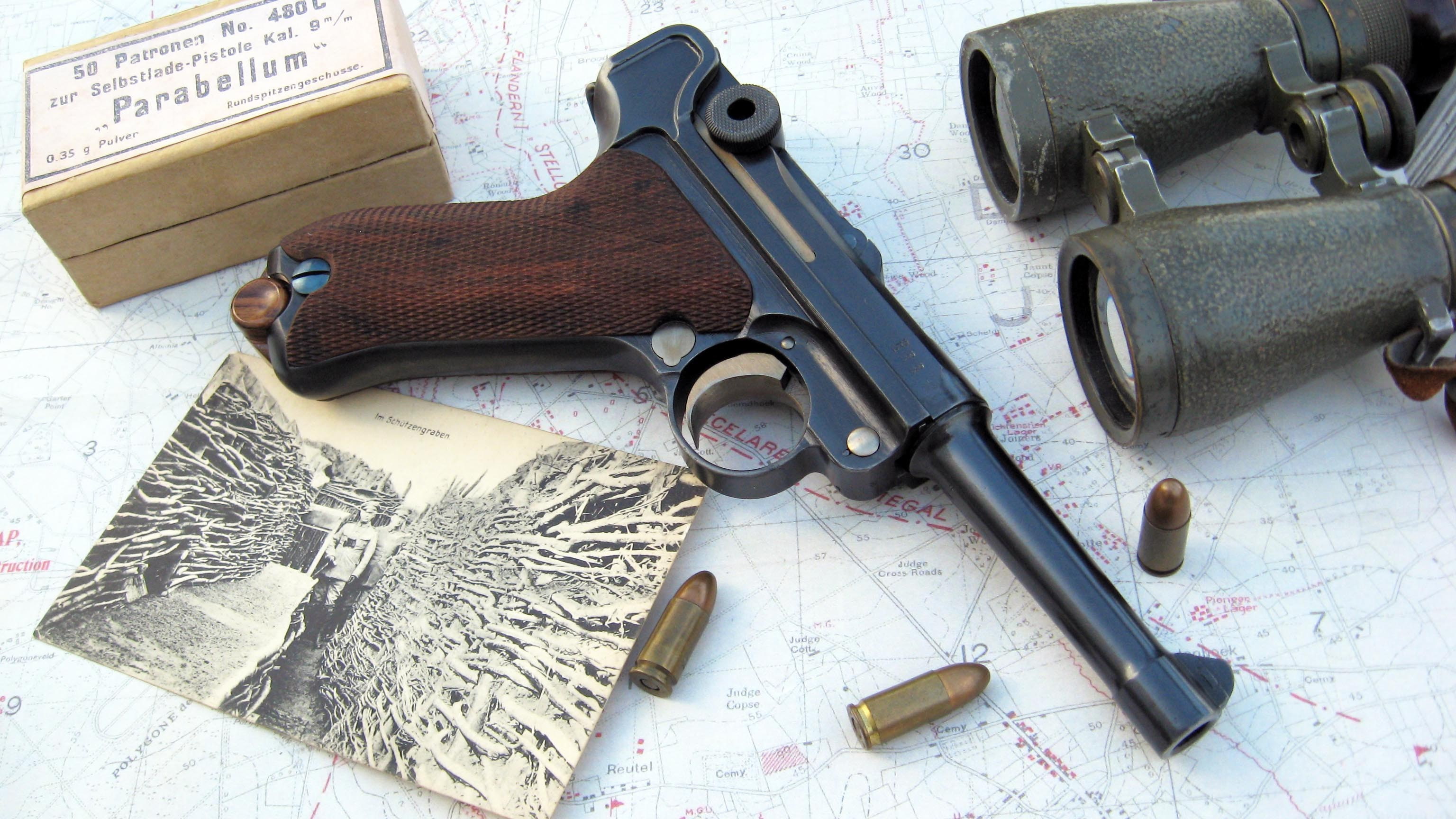 2K, luger pistol, HD Wallpaper