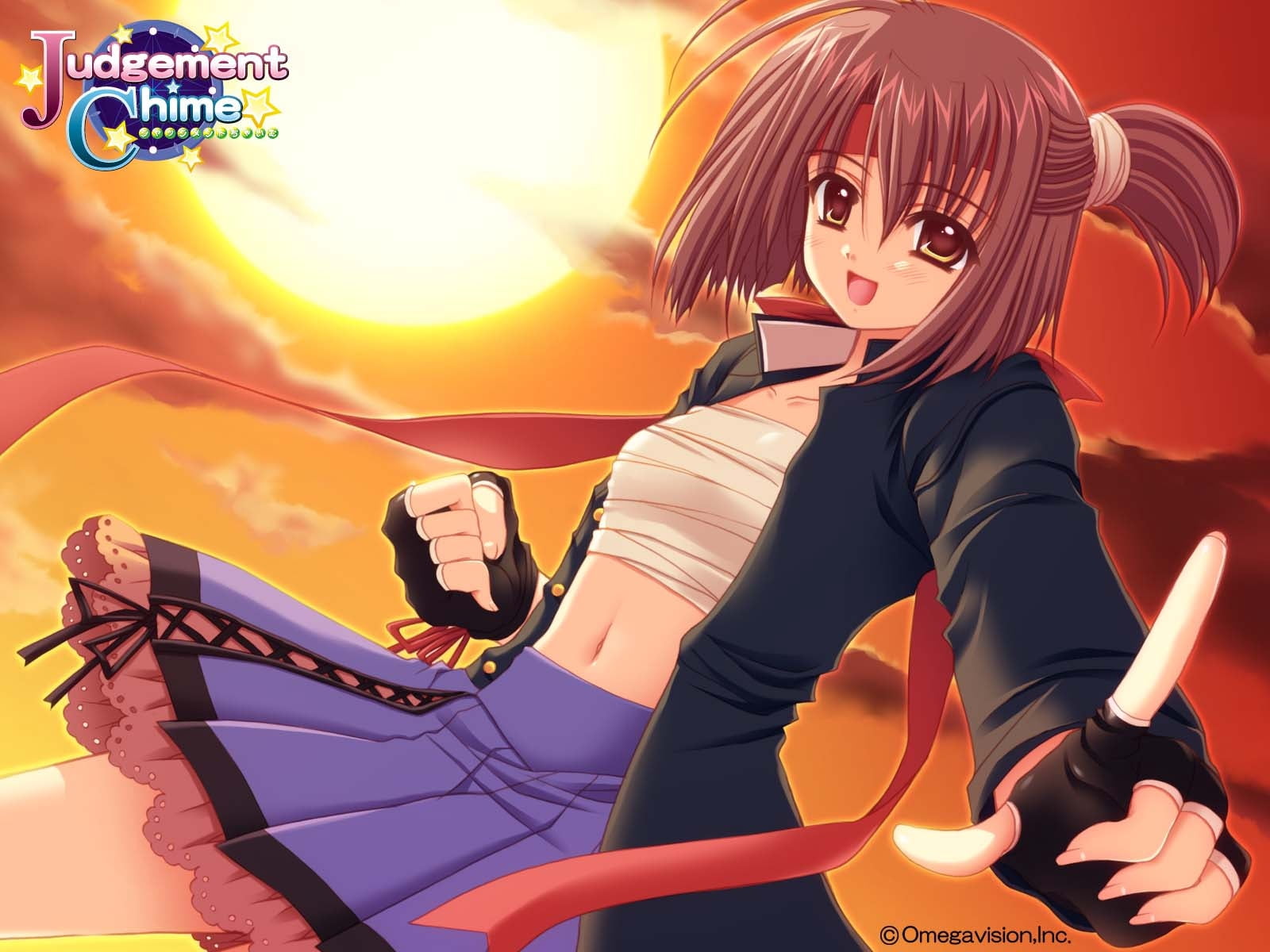 judgement, beautiful people, chime, girl, nature, lifestyles, beauty, wireless technology, communication, one person, finger, women, nishimata aoi, HD Wallpaper