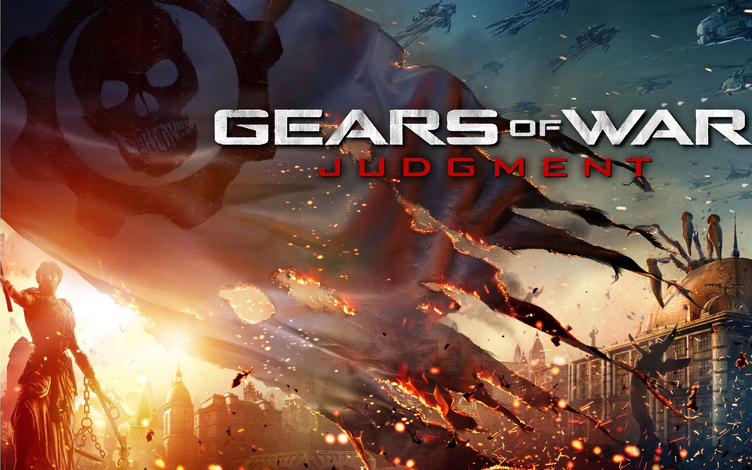 war, x, games, gears, video, judgement, 2K, art, gears of war, hd, Video Games, HD Wallpaper