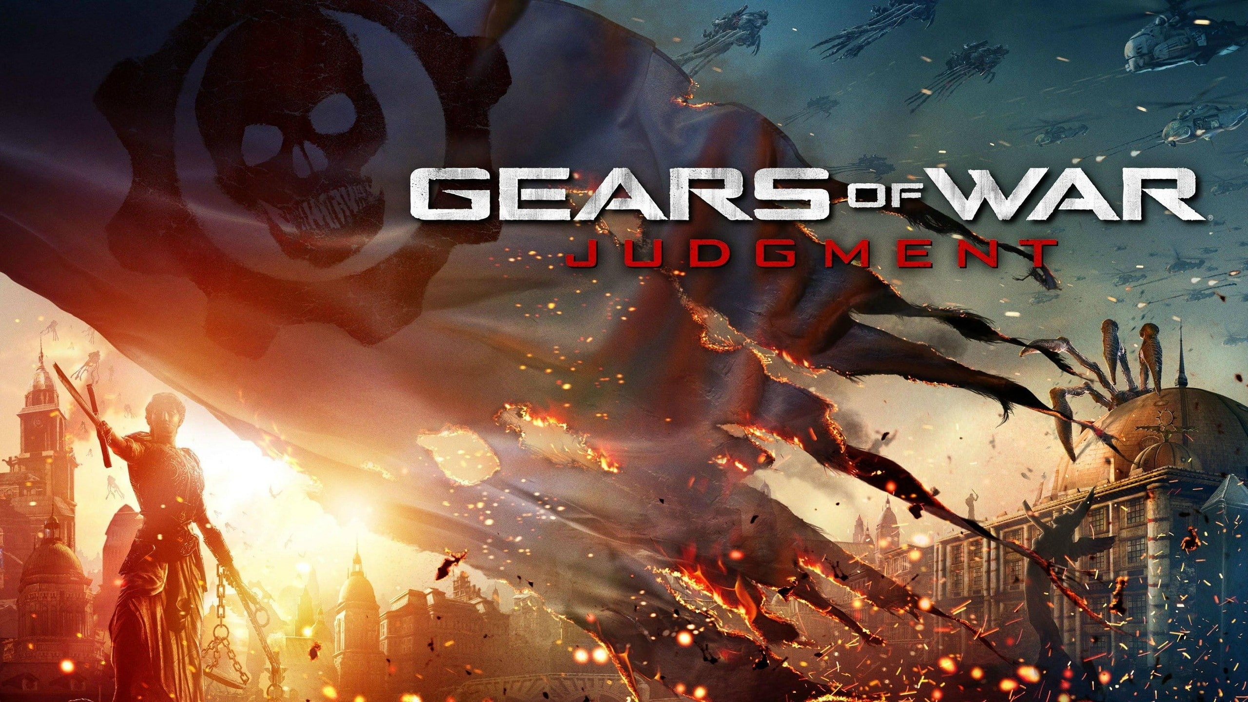 2K, gears, Gears Of War Judgement, judgement, video, x, art, gears of war, war, games, hd, HD Wallpaper