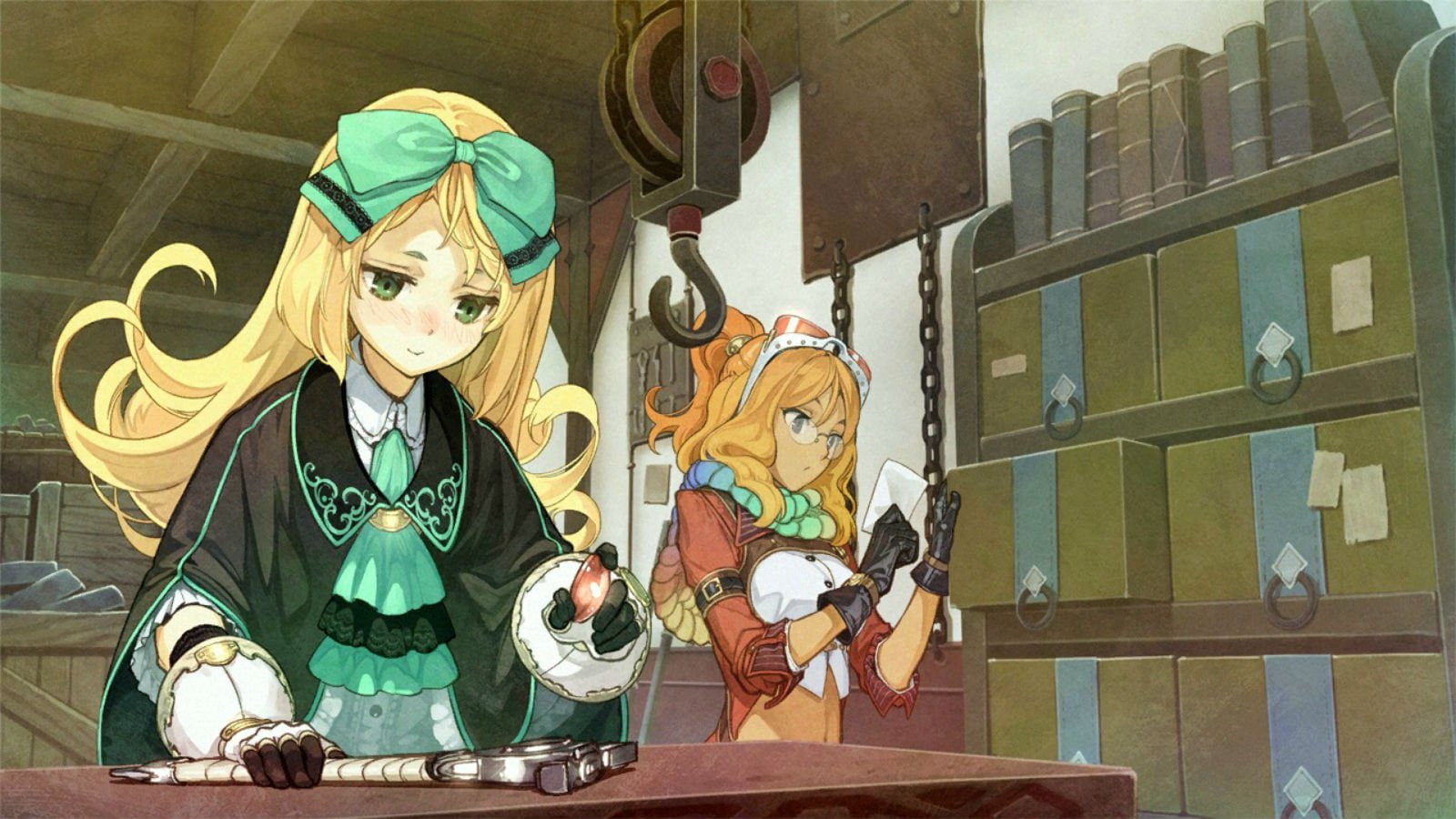 miruca, shallie alchemists, 720P, jurie, atelier, dusk, sea, game, crotze, HD Wallpaper