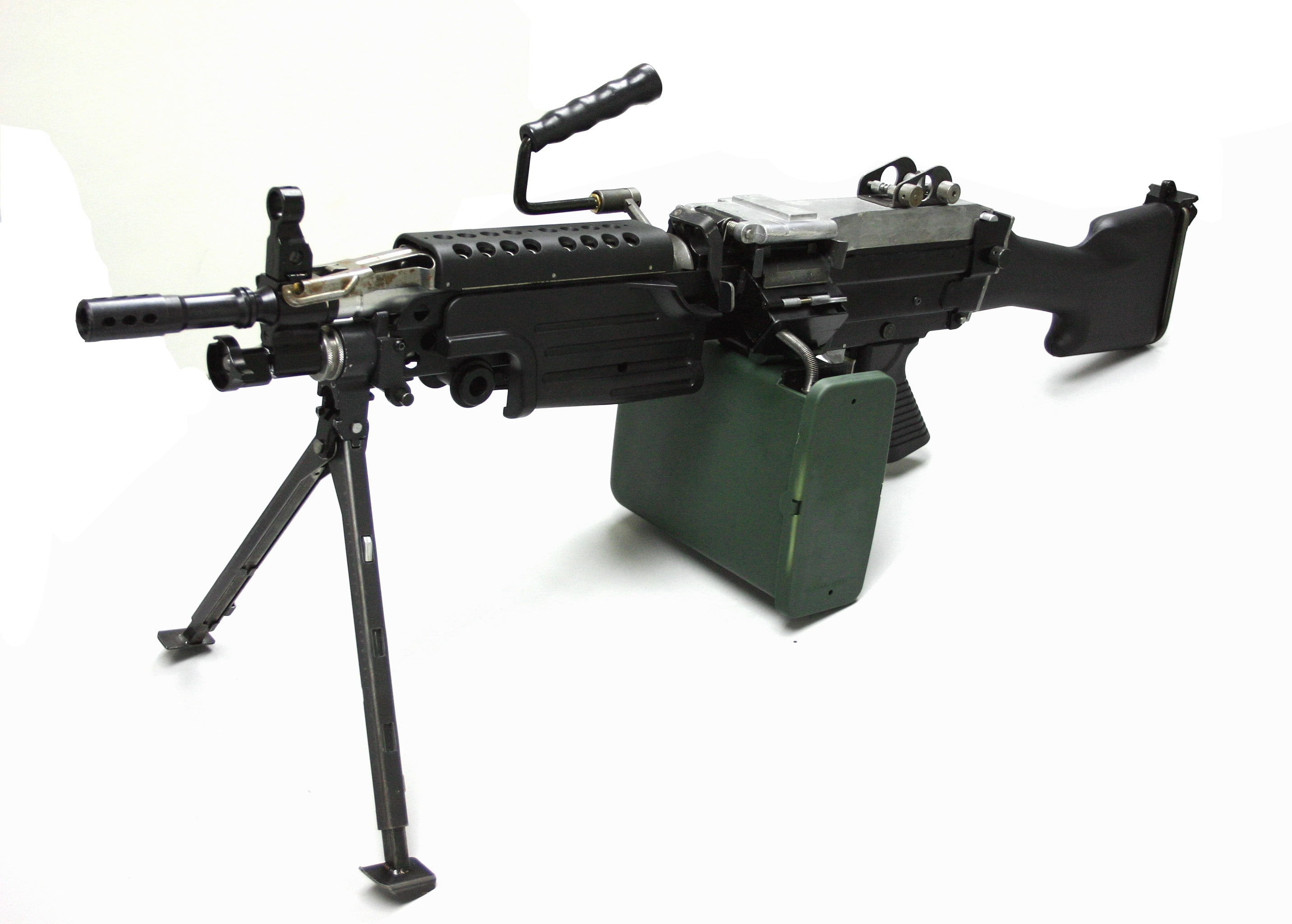 2K, military, f jpg, machine, gun, weapon, m249, HD Wallpaper