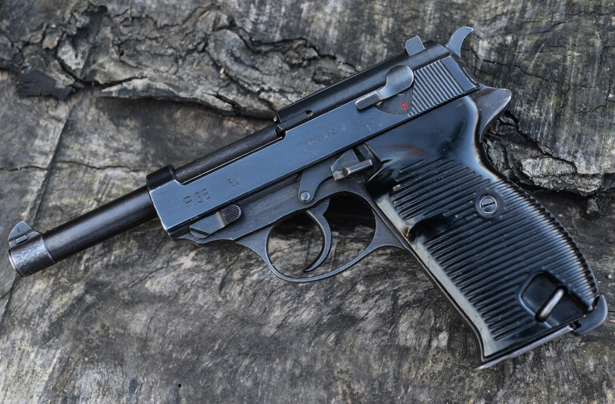 weapons, 1944, Mauser P38, macro, 1080P, HD Wallpaper