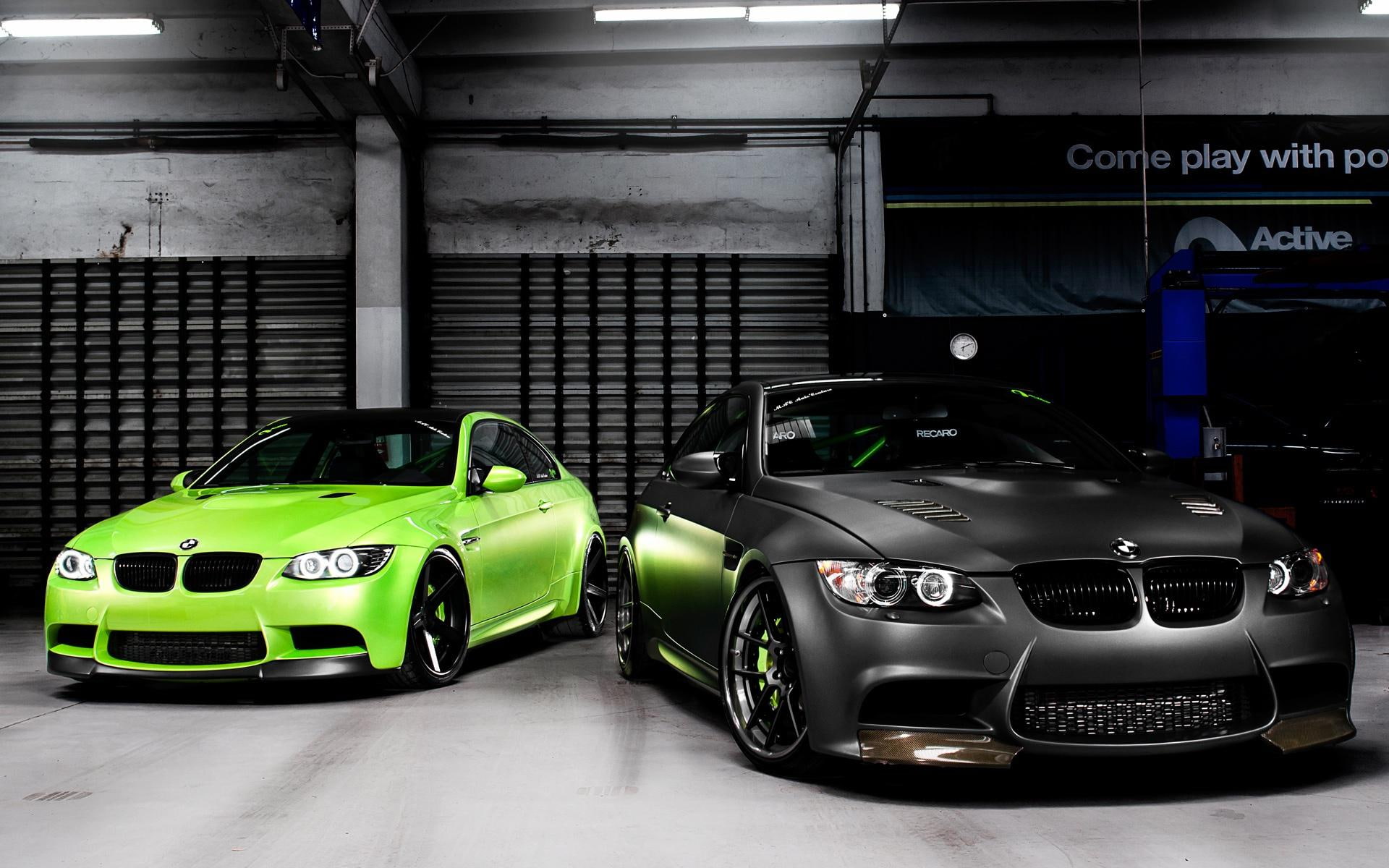 autowerke, active autowerke, 1080P, active, sedan, m, black, green, bmw, cars, bmw m3, 1920x1200, HD Wallpaper
