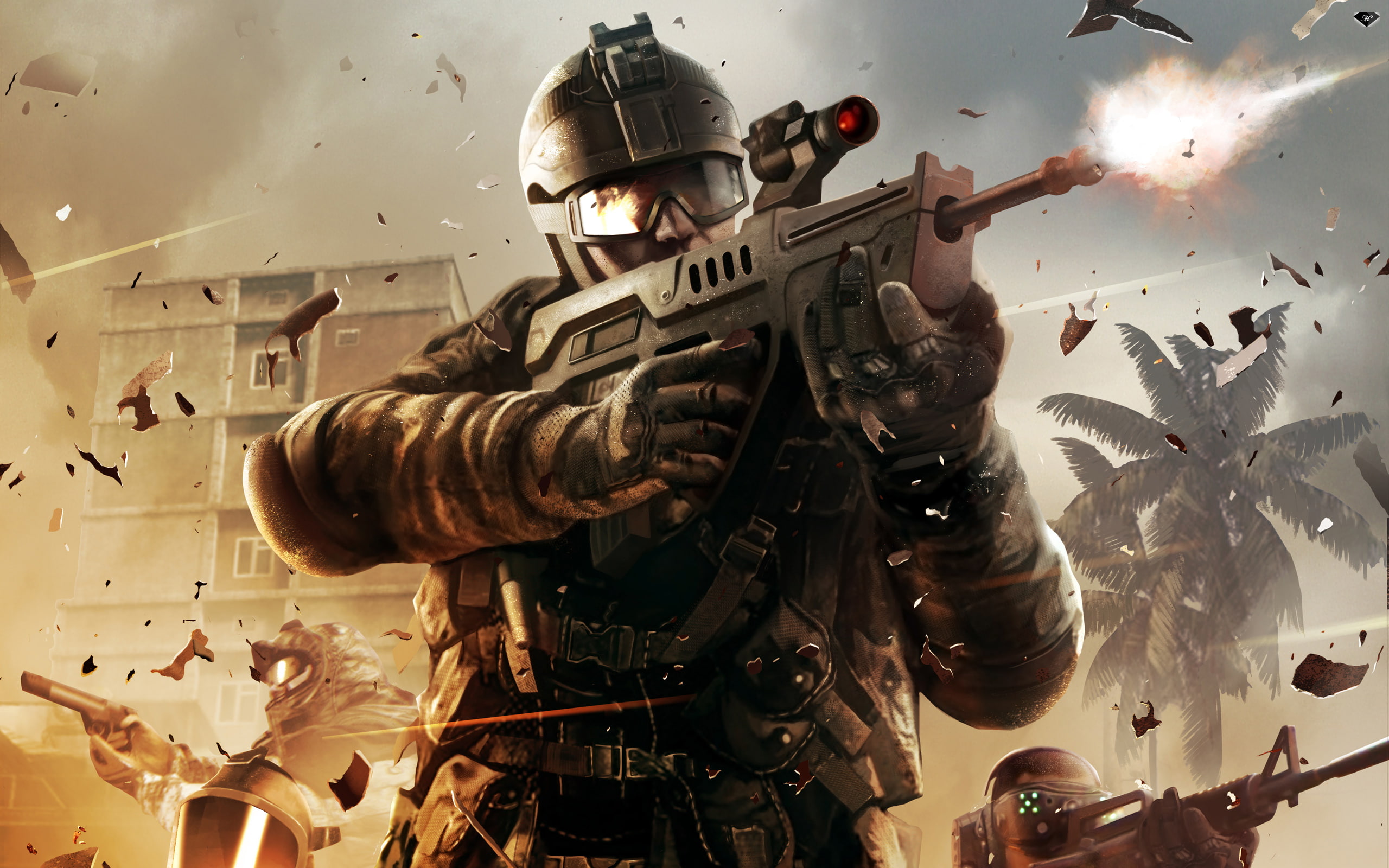 warface, game, 2K, HD Wallpaper