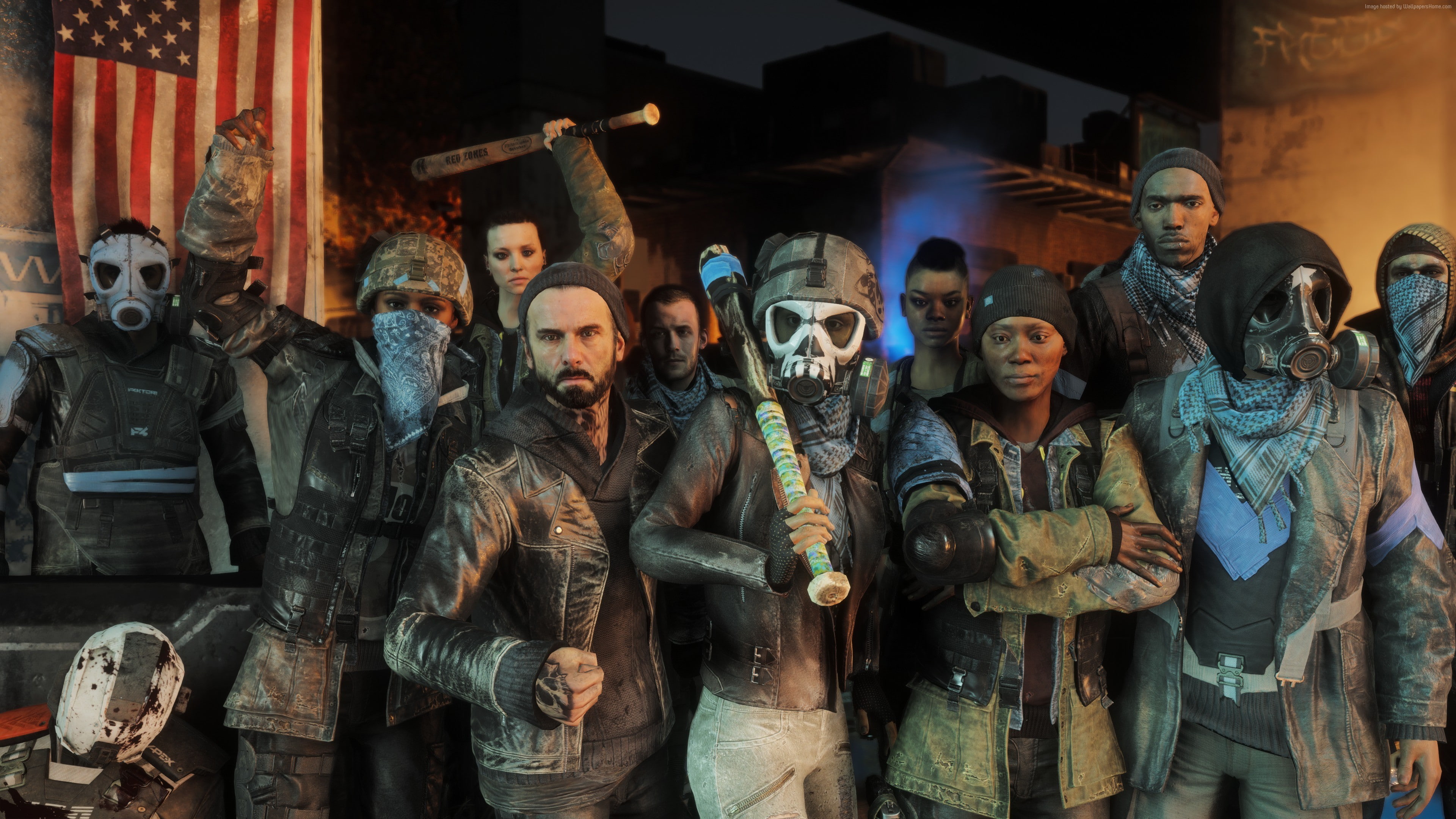 XBox one, art, base, 4K, soldier, fps, PS4, shooter, screenshot, Homefront: The Revolution, PC, grey, HD Wallpaper