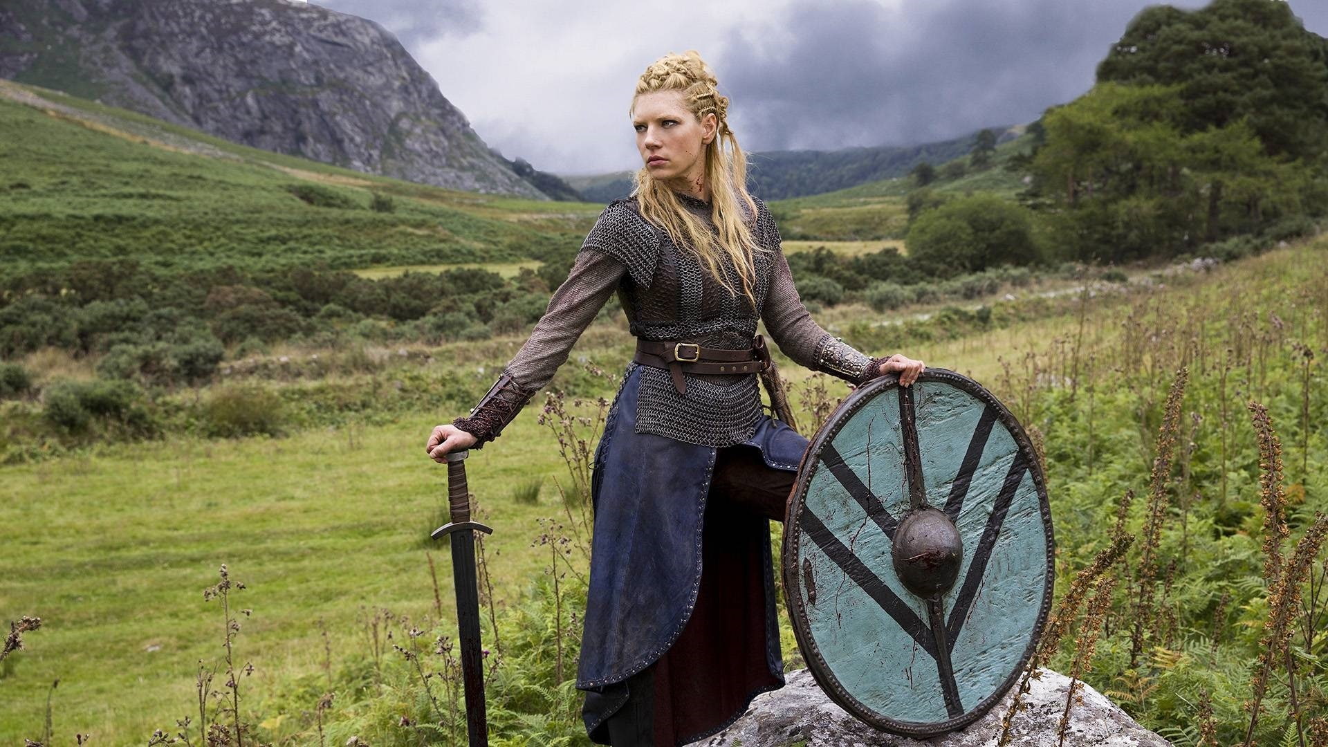 1080P, Sword, Winnick, Vikings, Katheryn, HD Wallpaper