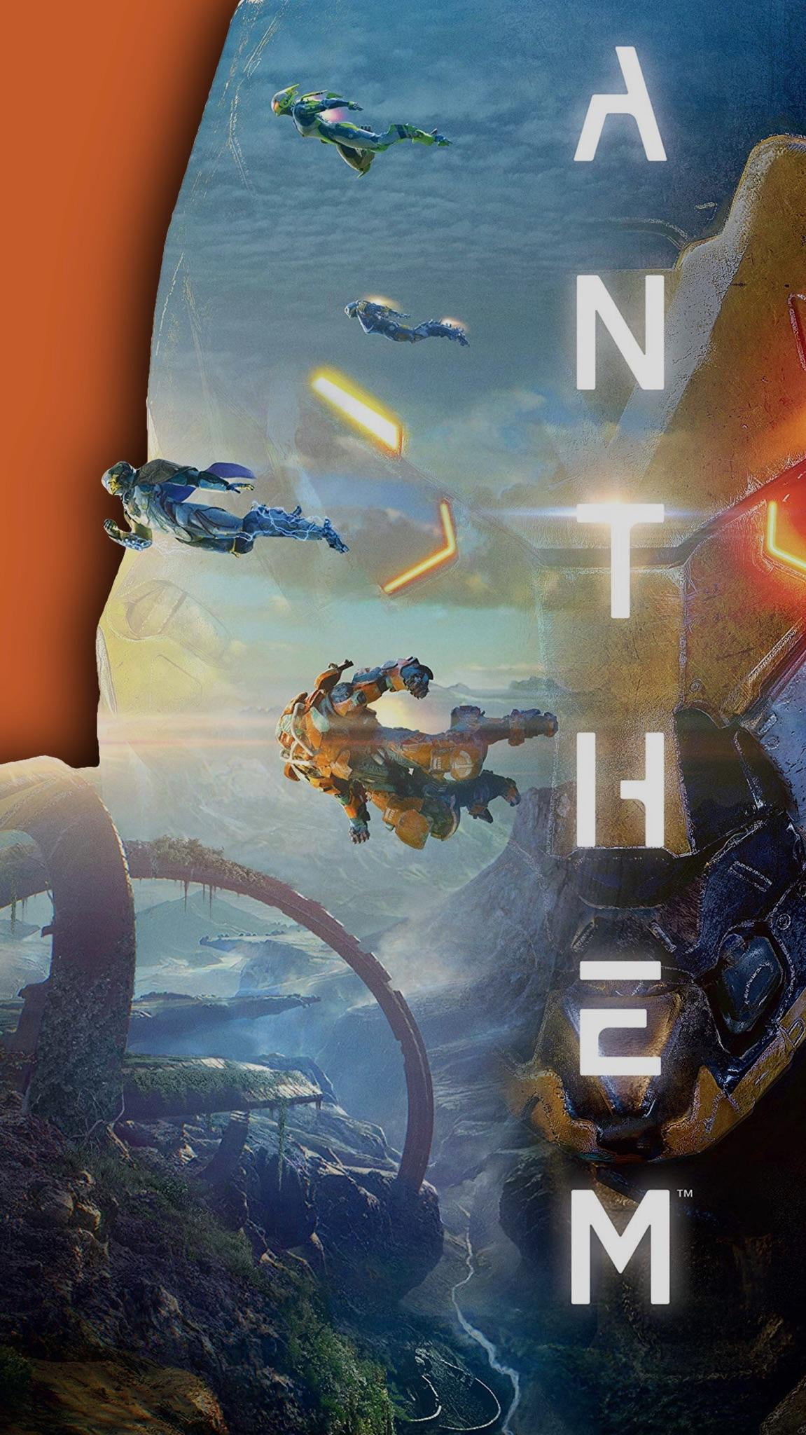 Javelins, Co up game, video games, EA Games, 1080P, Bioware, RPG, Anthem, Phone HD Wallpaper