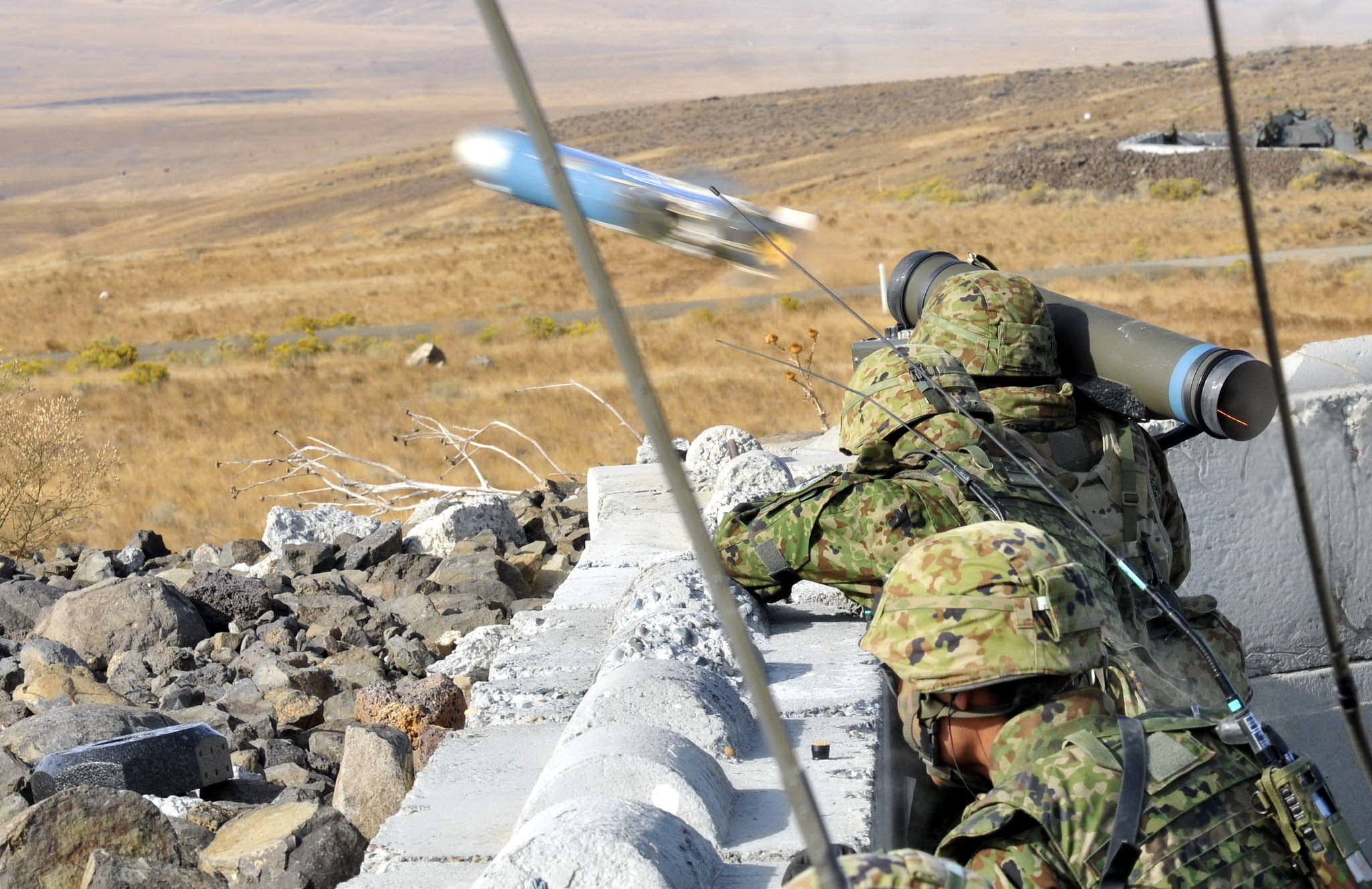javelin, Japan Ground Self-Defense Force, anti-tank missile, 1080P, HD Wallpaper