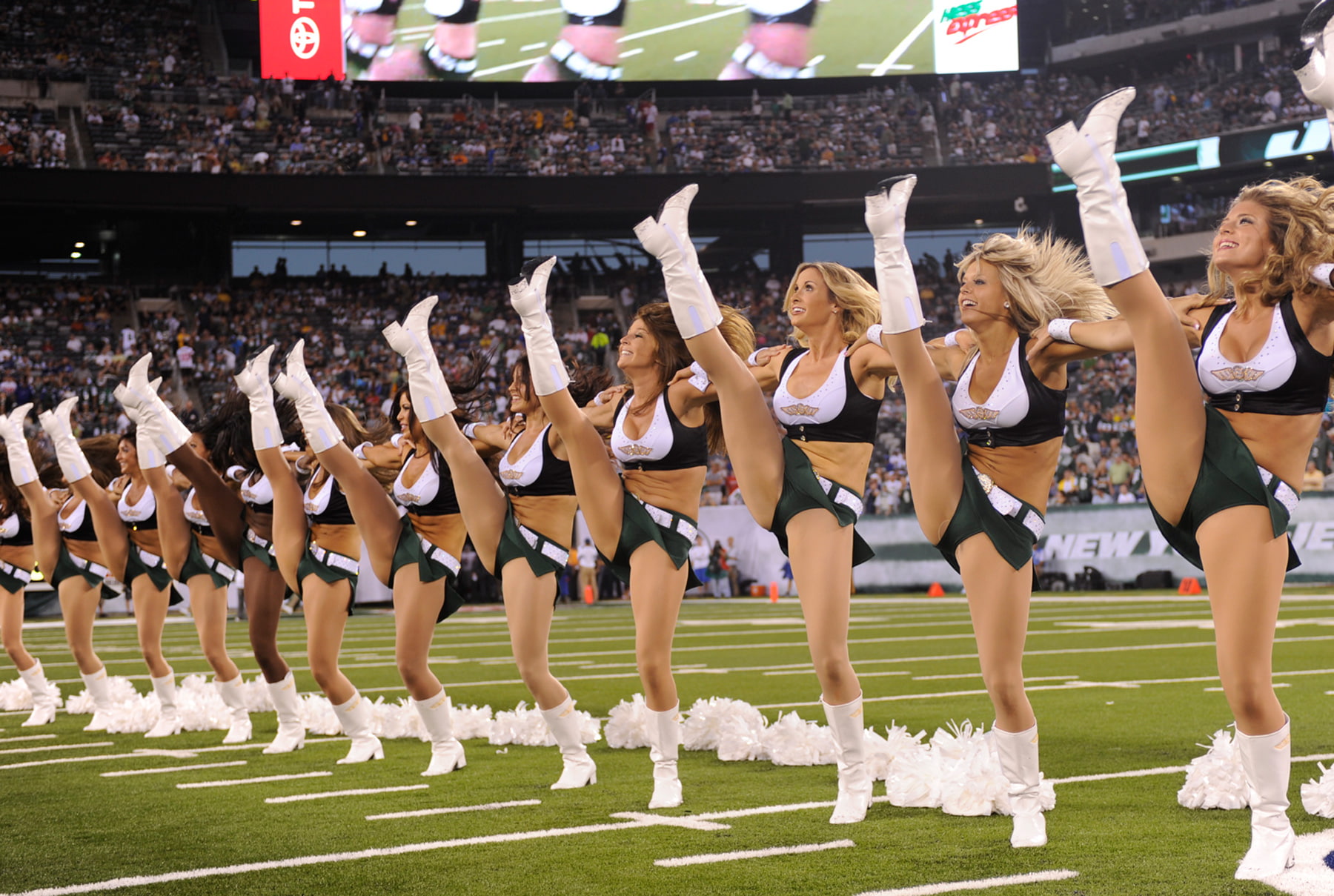 cheerleader, york, jets, football, nfl, 720P, HD Wallpaper
