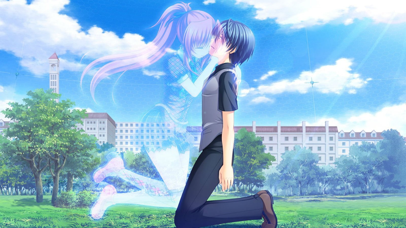 ruri, (re-birth, -lost, colony), colony, asami, 720P, rindou, re-birth, azurite-, game, HD Wallpaper