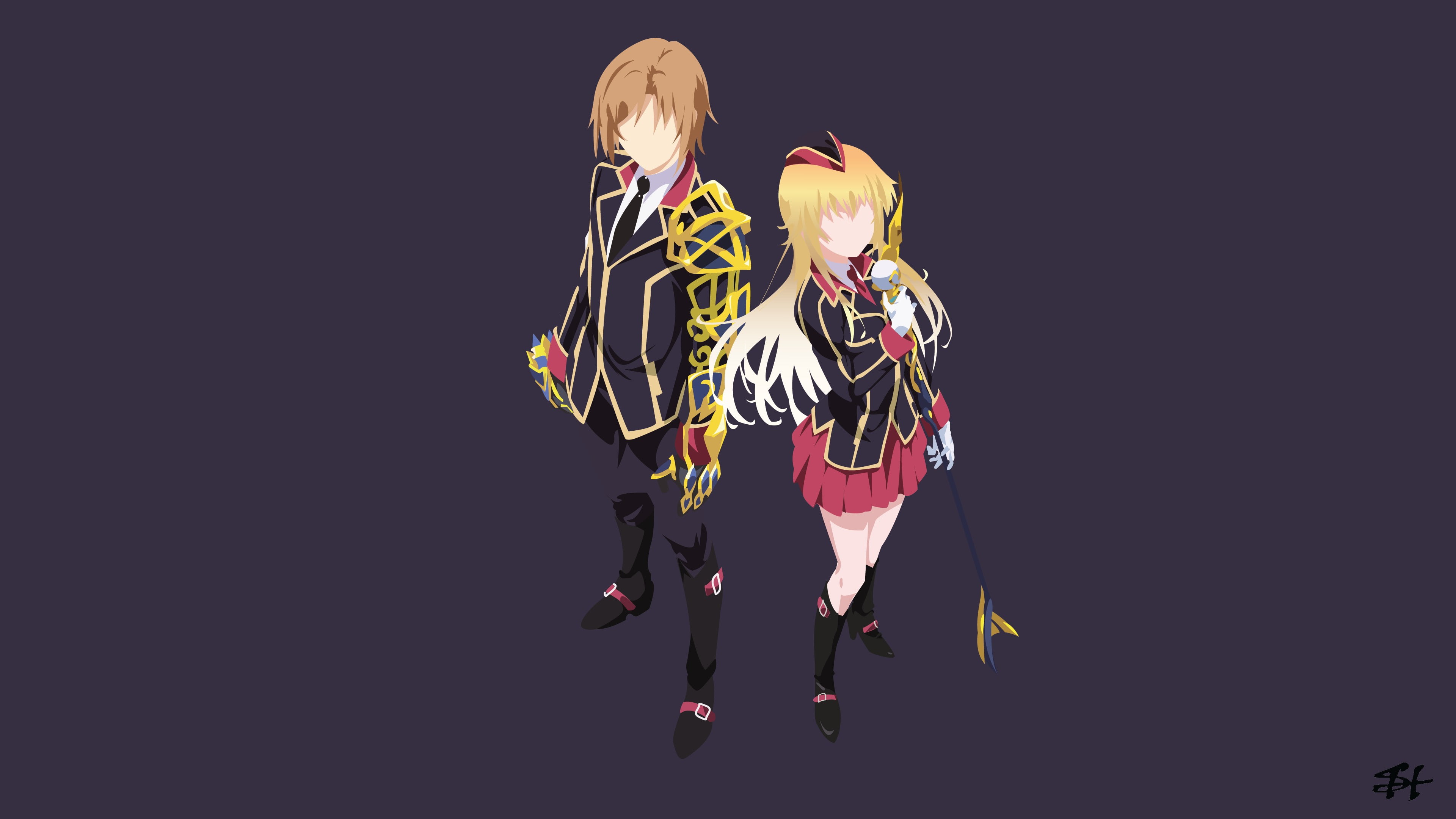 anime, Anime Girls, Suzaku Ichiya, Qualidea Code, 4K, Utara Kanaria, HD Wallpaper