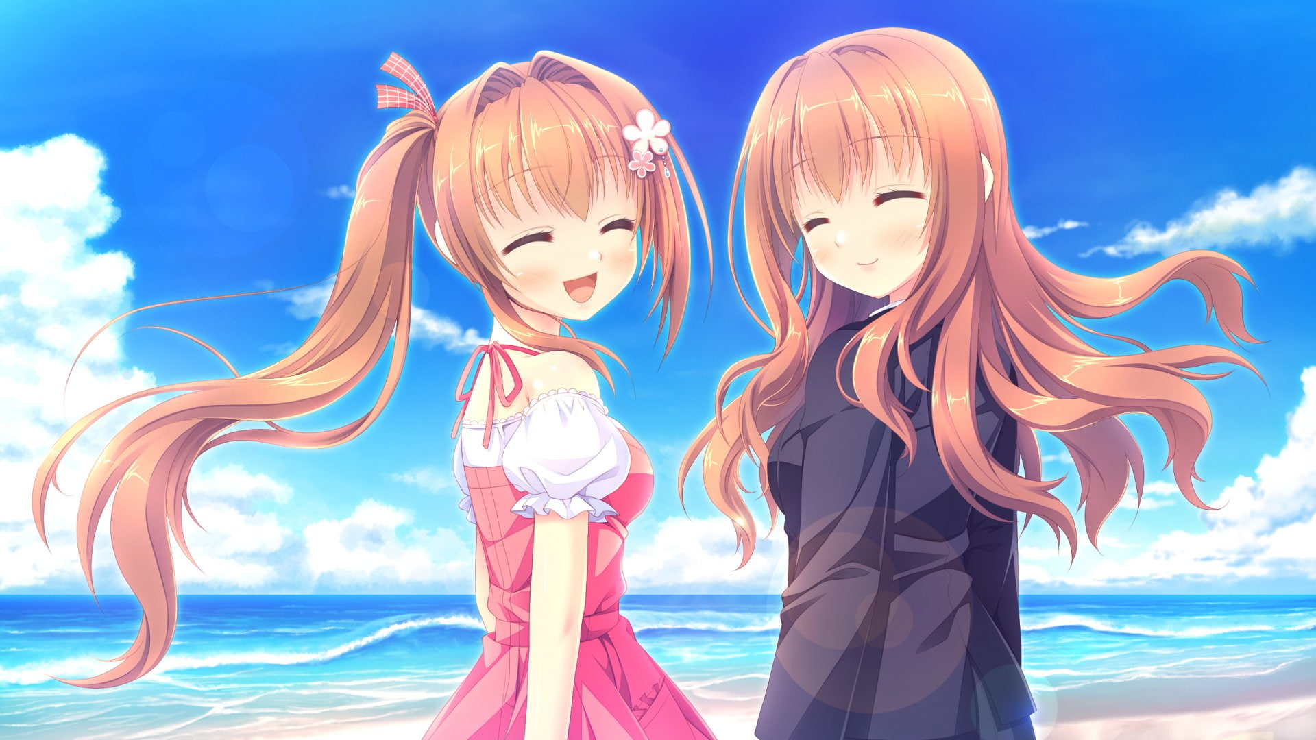 1080P, Anime, Yoshinaga Chiho, Yoshinaga Chigusa, Love Rec., HD Wallpaper