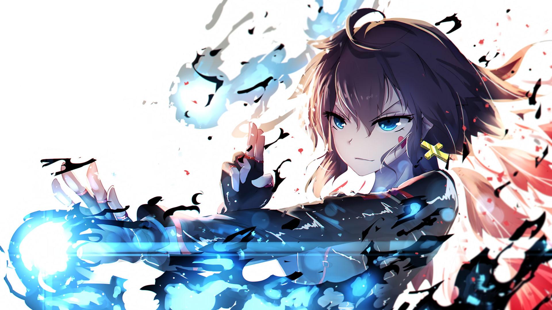 anime girls, 1080P, anime, Bai Yemeng, HD Wallpaper
