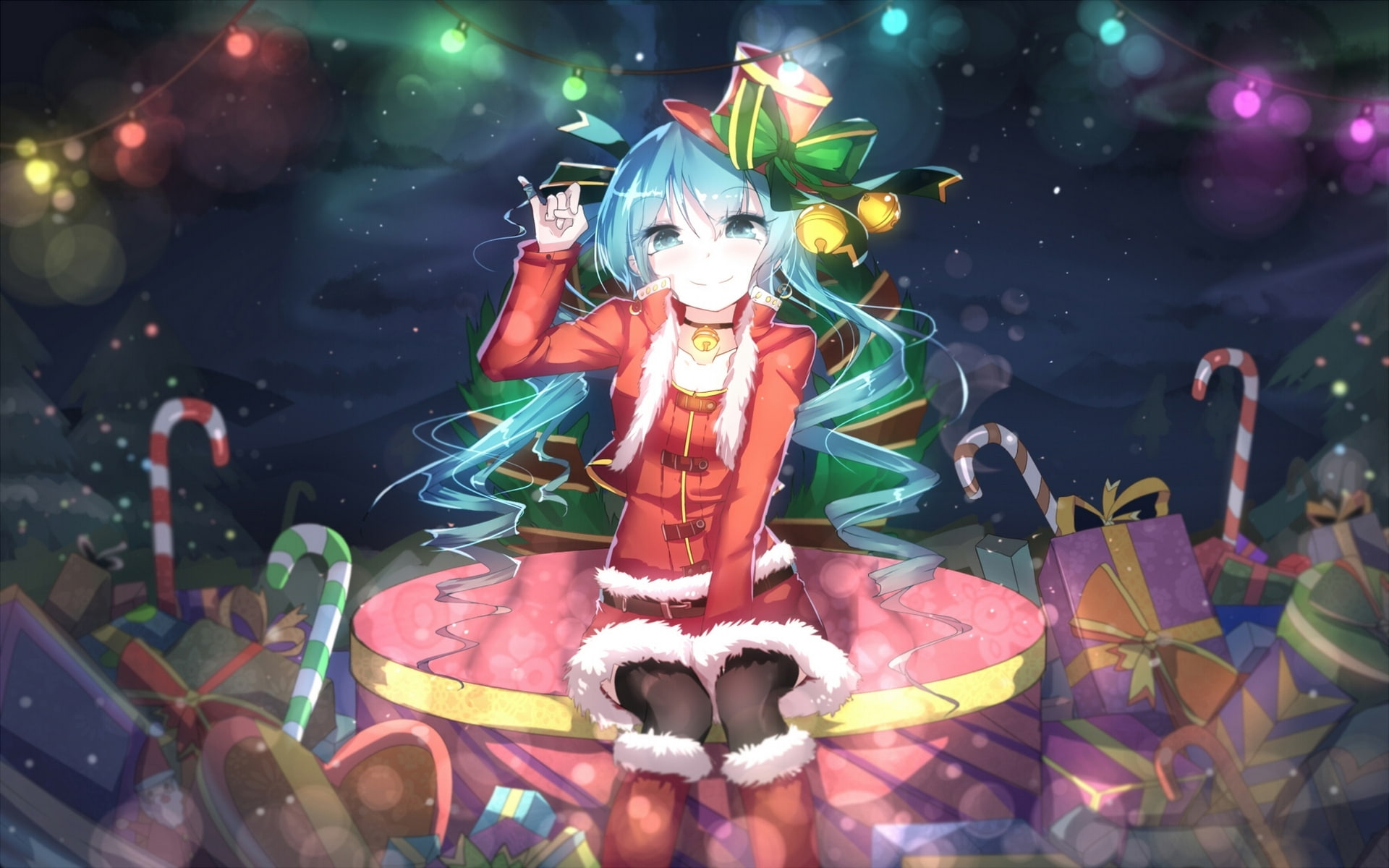 hatsune, 1080P, miku, vocaloid, bai, yemeng, HD Wallpaper