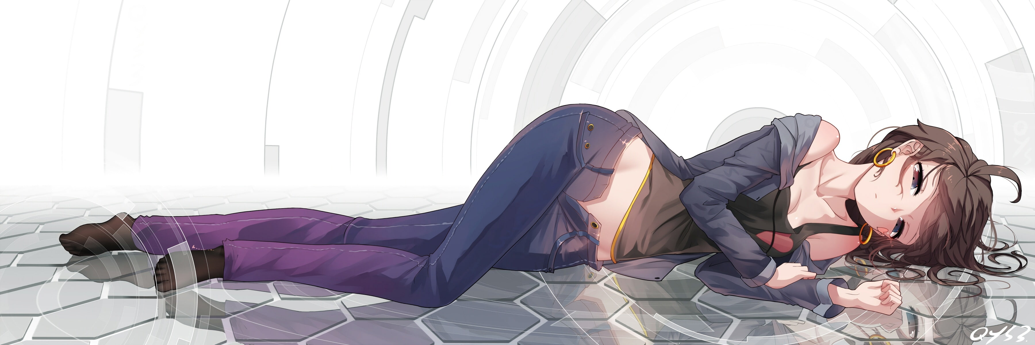 2K, waifu2x, fantasia, pixiv, com, yemeng, signed, original, bai, 247047, ling, konachan, tian, qian, HD Wallpaper