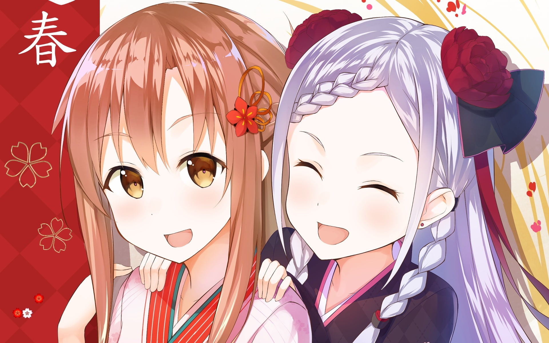 asuna, long, com, (artist), 239050, yuuki, sword, art, tagme, online, hair, shigemura, aliasing, konachan, 1080P, yuuna, HD Wallpaper