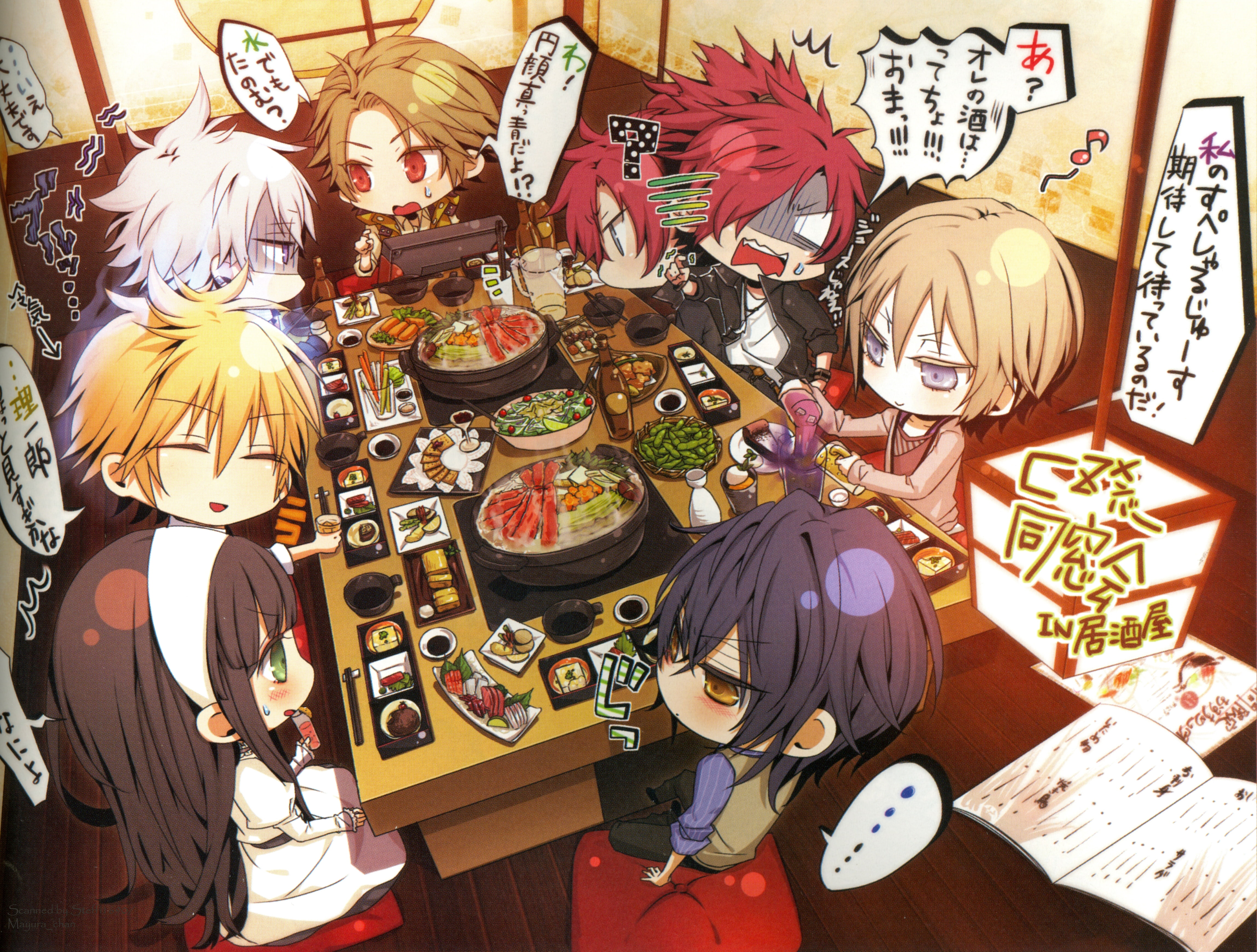 creativity, representation, retail display, abundance, table, art and craft, variation, craft, otome, high angle view, cute, 4K, anime boys, meal, large group of objects, HD Wallpaper