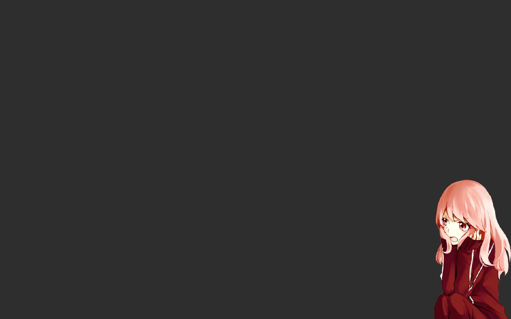 simple background, nature, studio shot, one person, standing, 720P, close-up, representation, Kill la Kill, human representation, lifestyles, black background, HD Wallpaper