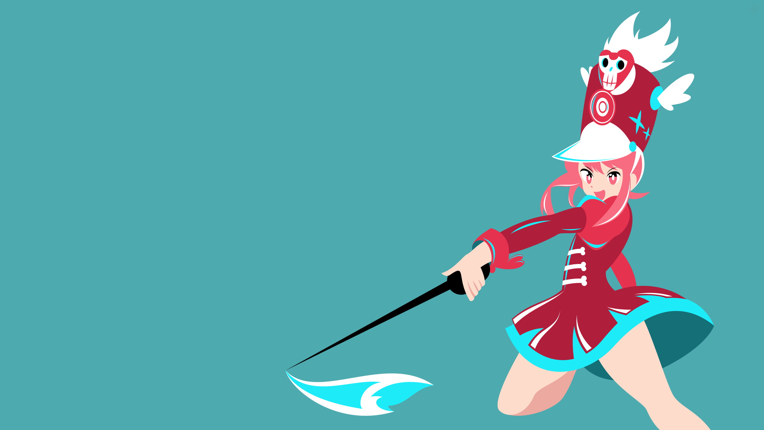 2K, Kill La Kill, Nonon Jakuzure, Anime, HD Wallpaper