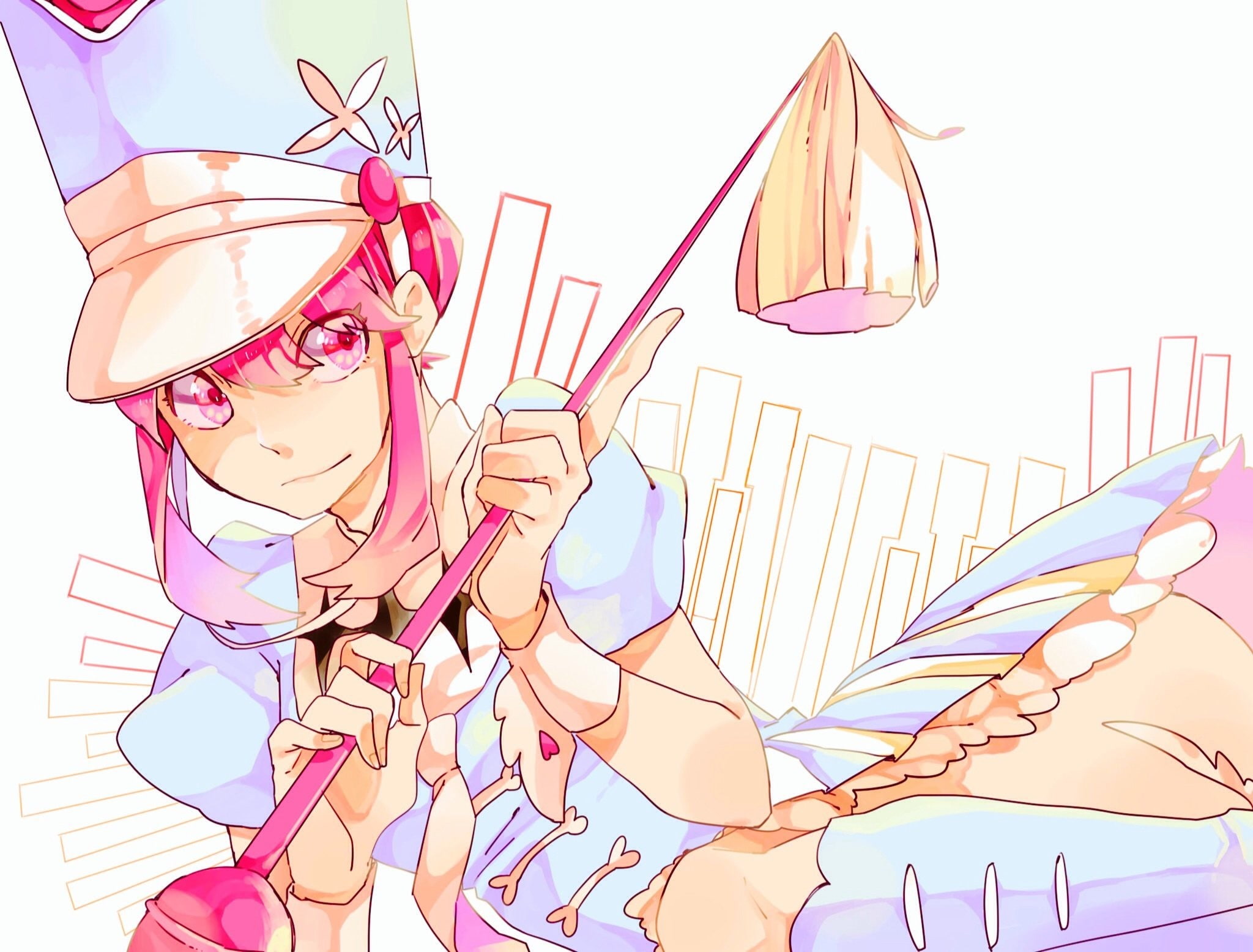 Kill la Kill, anime, 1080P, Jakuzure Nonon, anime girls, HD Wallpaper