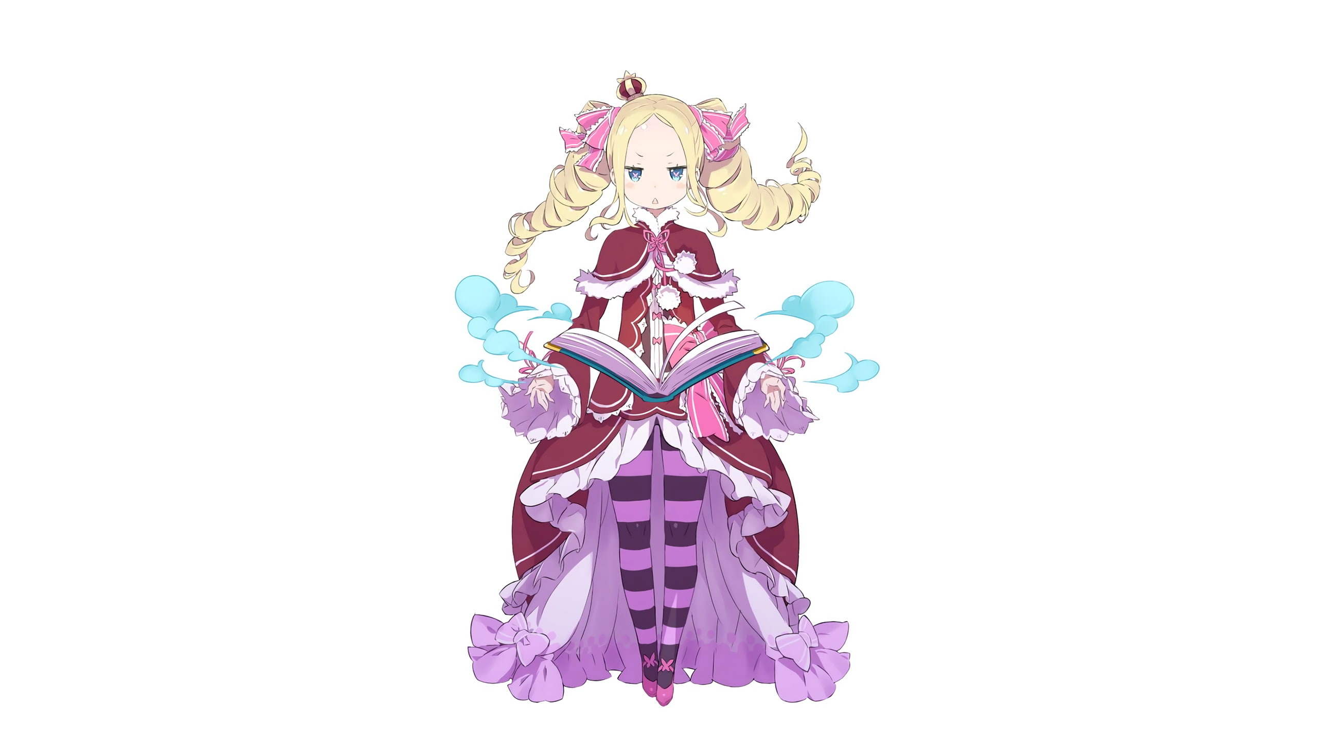anime, Beatrice (Re: Zero), anime girls, Re:Zero Kara Hajimeru Isekai Seikatsu, 2K, HD Wallpaper