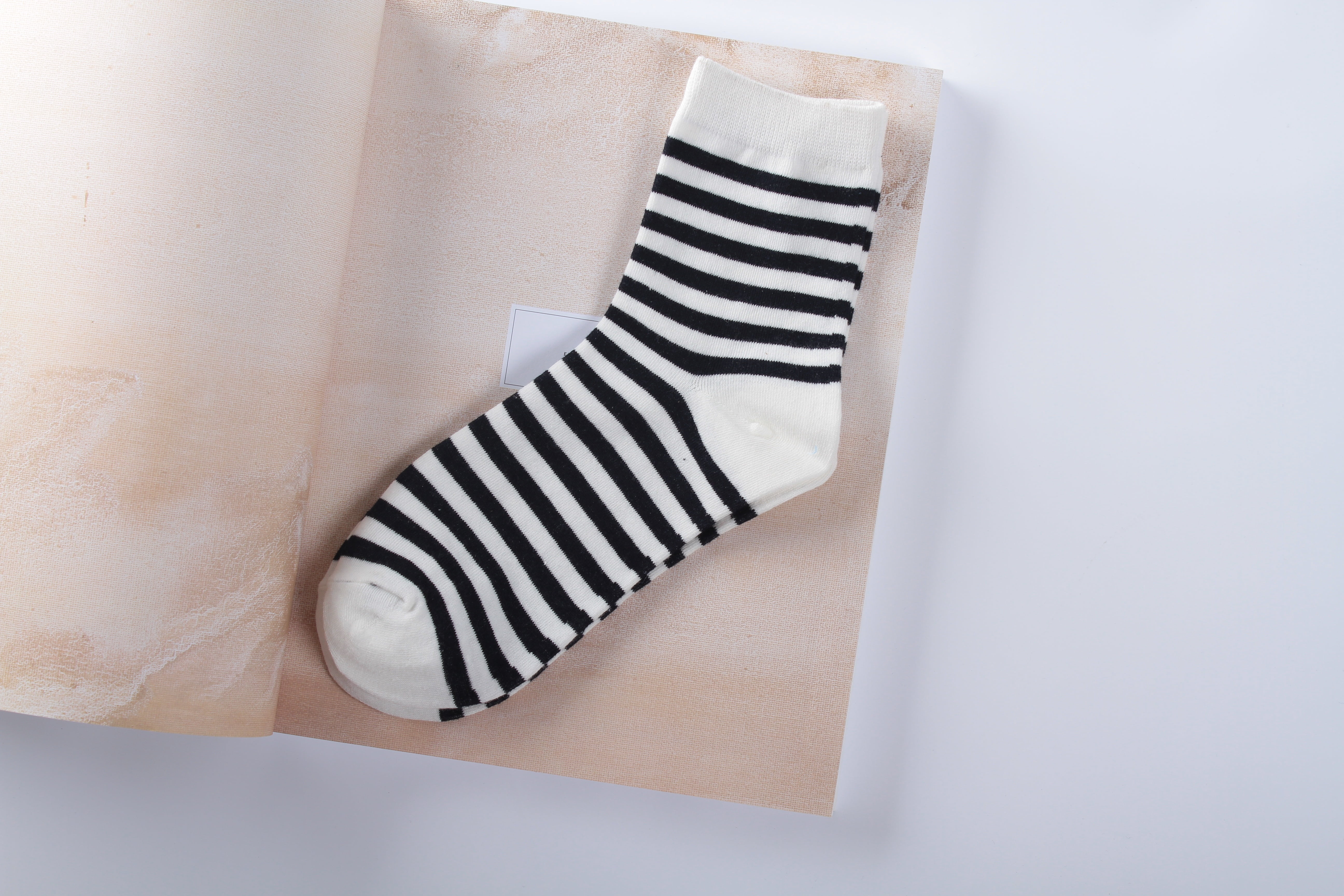 white, human limb, striped, socks, studio shot, indoors, people, body part, human leg, stripes, high angle view, woman, directly above, limb, sock, white color, HD Wallpaper