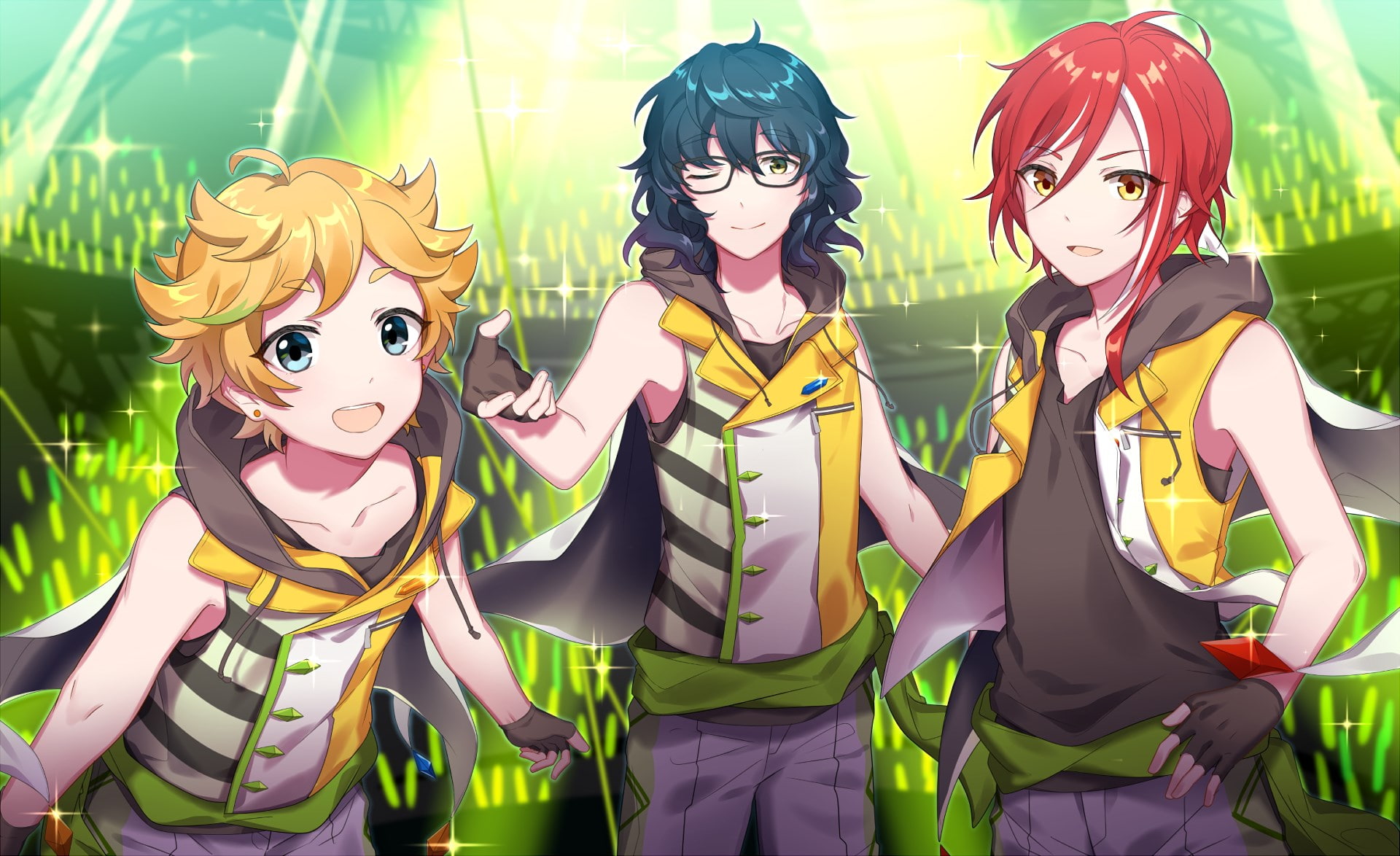 arts culture and entertainment, clothing, multi colored, event, costume, representation, ensemble stars, women, day, people, aggression, celebration, sculpture, HD Wallpaper