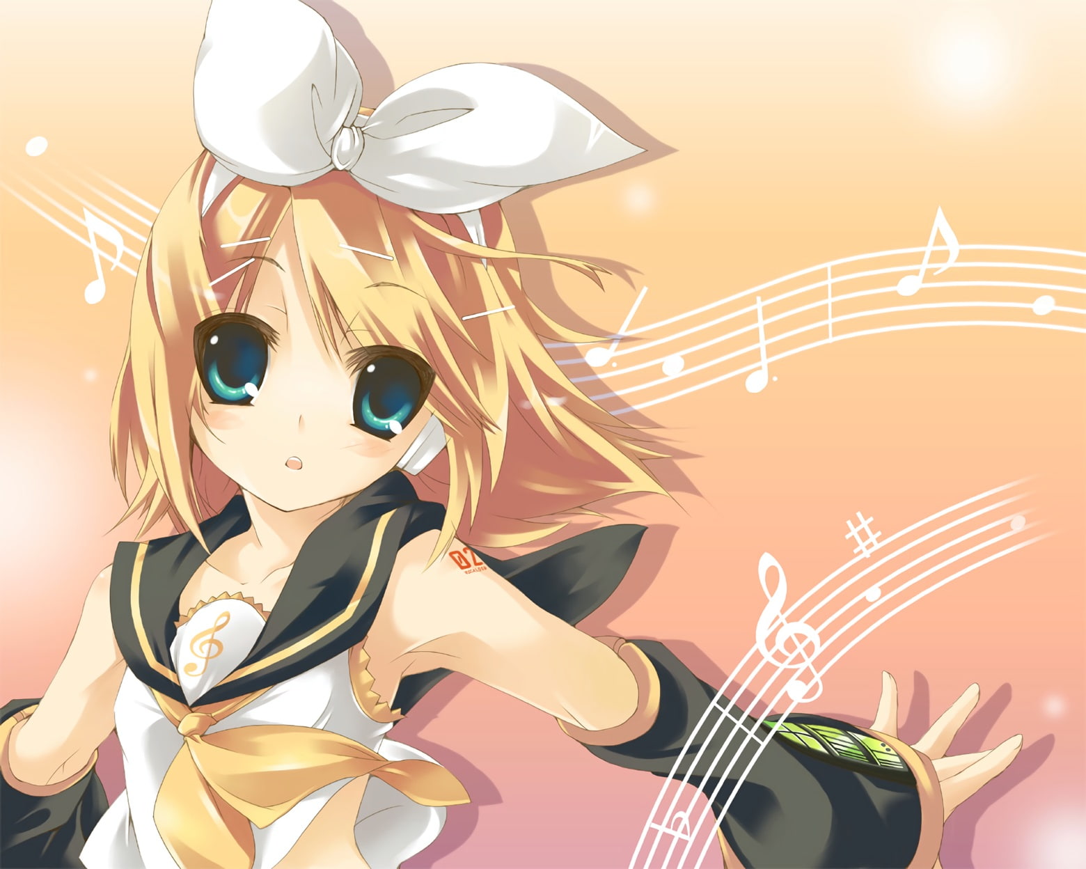 720P, waifu2x, touri, rin, kagamine, amanooni, konachan, 256446, vocaloid, com, HD Wallpaper