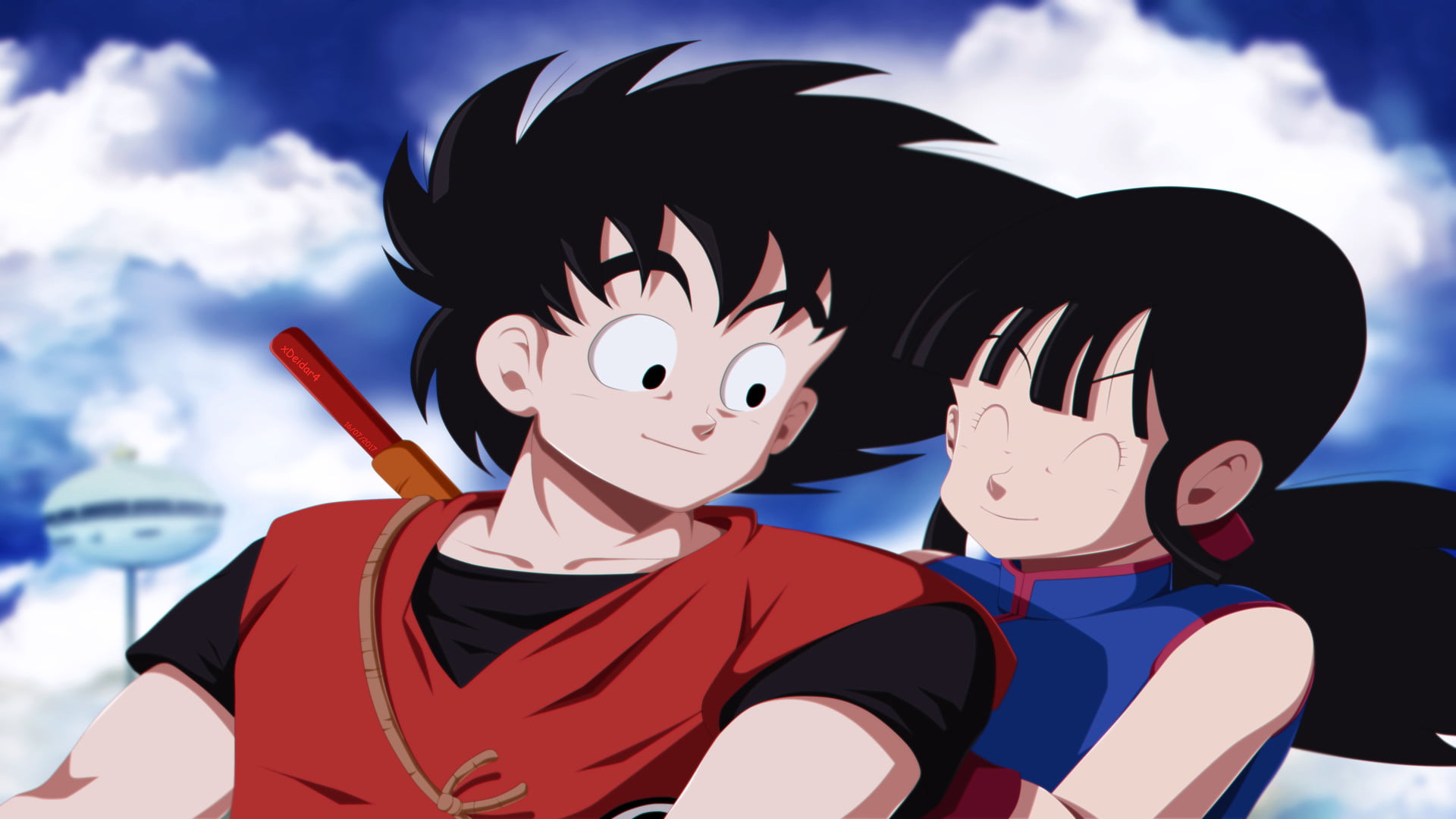 Dragon Ball, Goku, Chichi (Dragon Ball), 1080P, HD Wallpaper