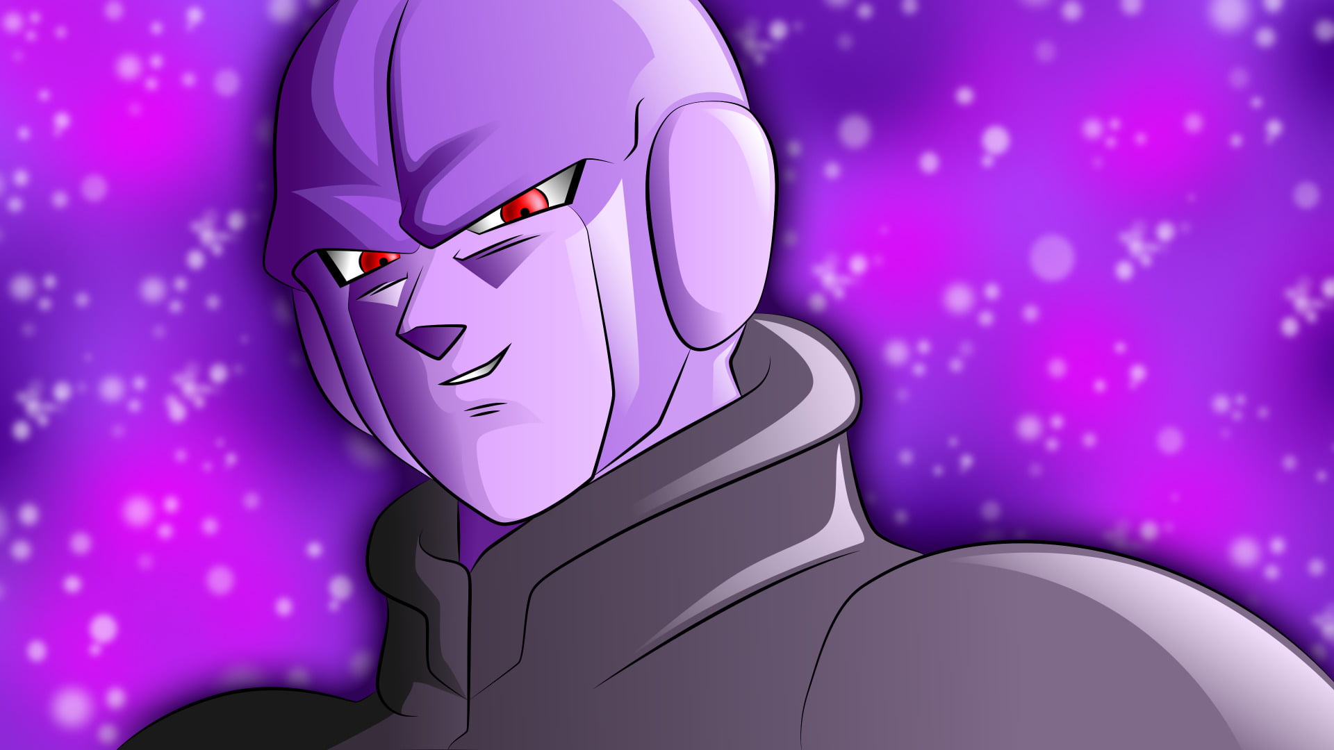 human body part, Dragon Ball Super, 1080P, Dragon Ball, indoors, adult, design, portrait, technology, standing, cyborg, human face, young women, purple, HD Wallpaper