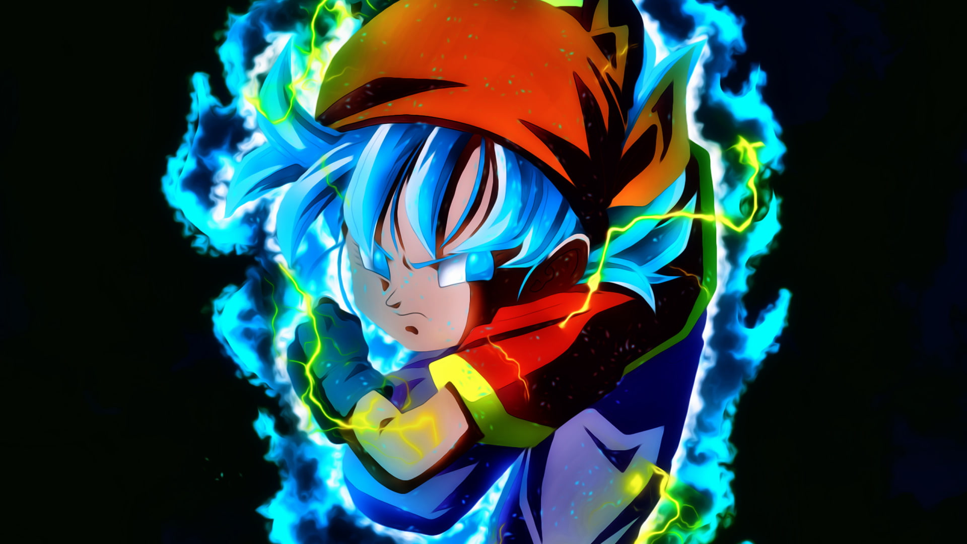 Pan (Dragon Ball), Dragon Ball, 1080P, Super Saiyan Blue, Dragon Ball GT, HD Wallpaper