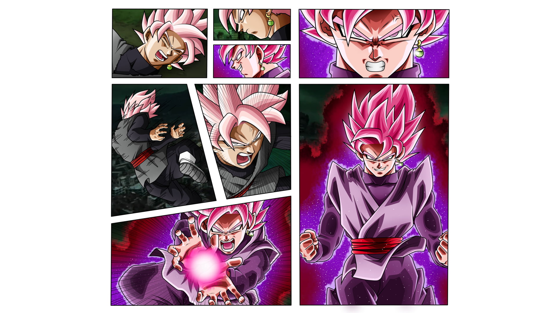 indoors, SSR Black, mask, disguise, human representation, representation, mask - disguise, transfer print, art and craft, Black (Dragon Ball), adult, 1080P, HD Wallpaper