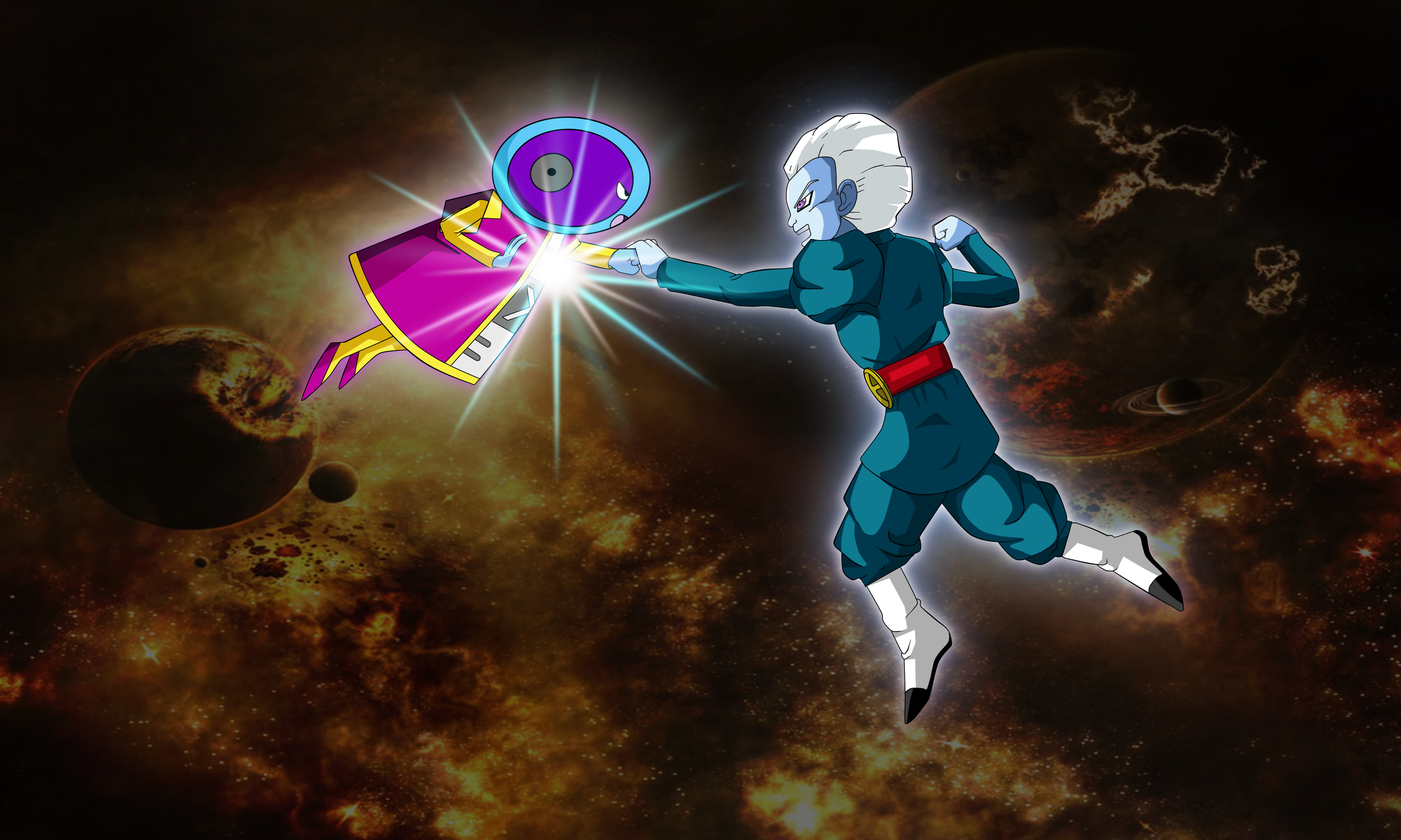 Daishinkan (Dragon Ball), Dragon Ball, Dragon Ball Super, Zeno (Dragon Ball), 4K, HD Wallpaper