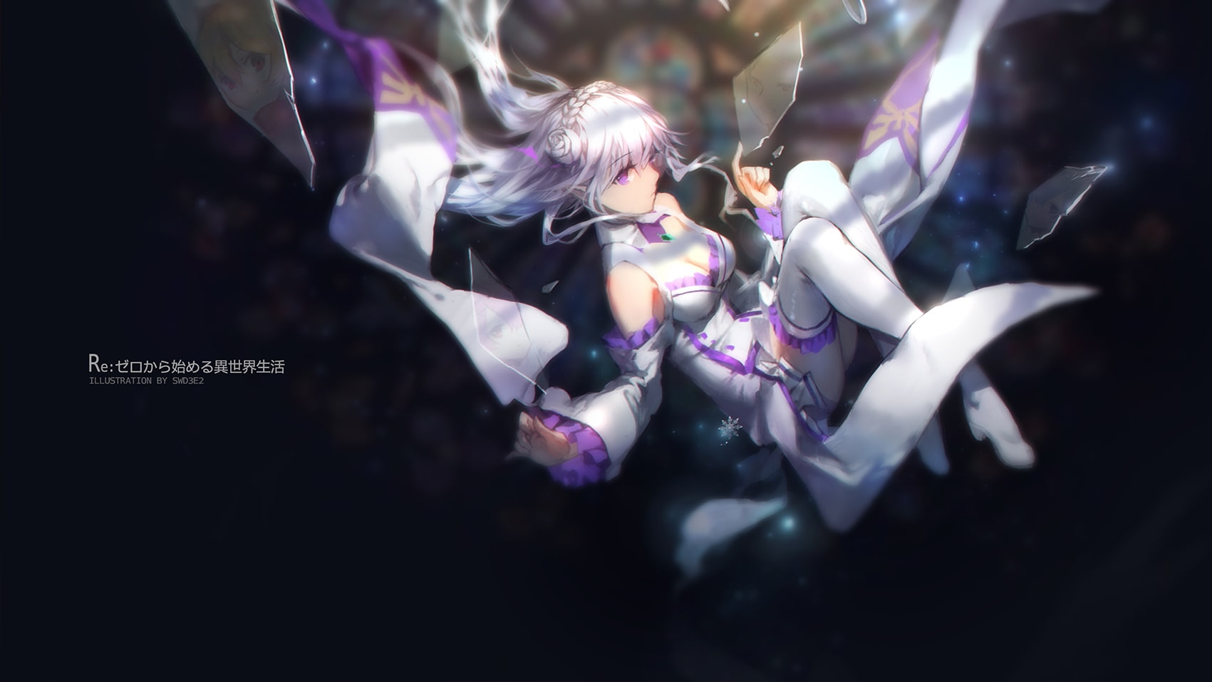 animal ears, one person, real people, night, Re:Zero kara Hajimeru Isekai Seikatsu, arts culture and entertainment, 720P, young adult, Anime, indoors, HD Wallpaper