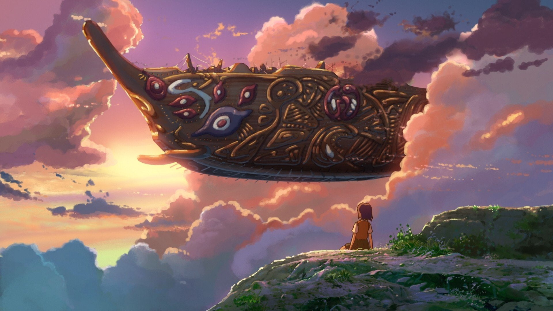 Hoshi Wo Ou Kodomo, anime, 1080P, HD Wallpaper